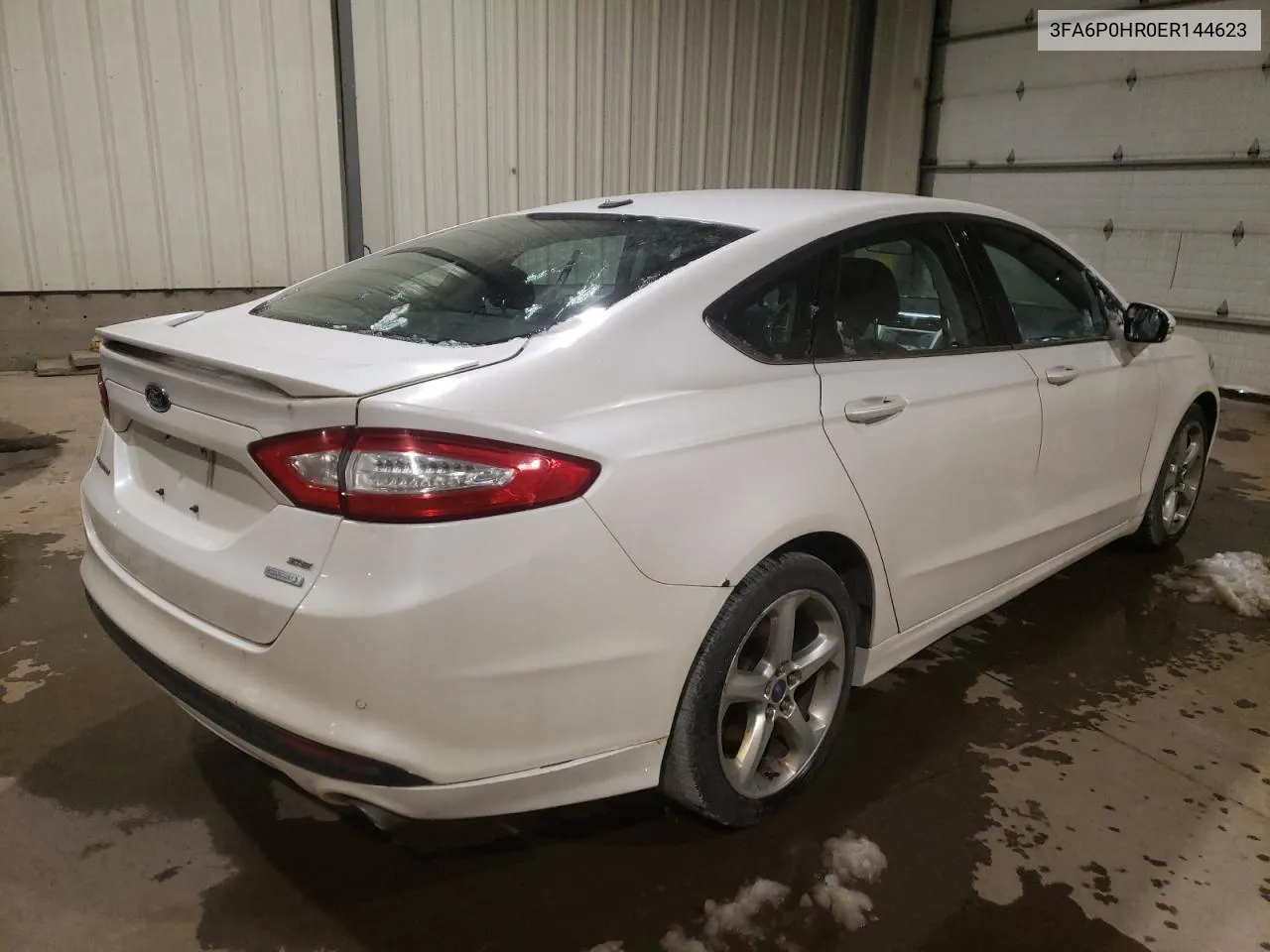 2014 Ford Fusion Se VIN: 3FA6P0HR0ER144623 Lot: 38899483