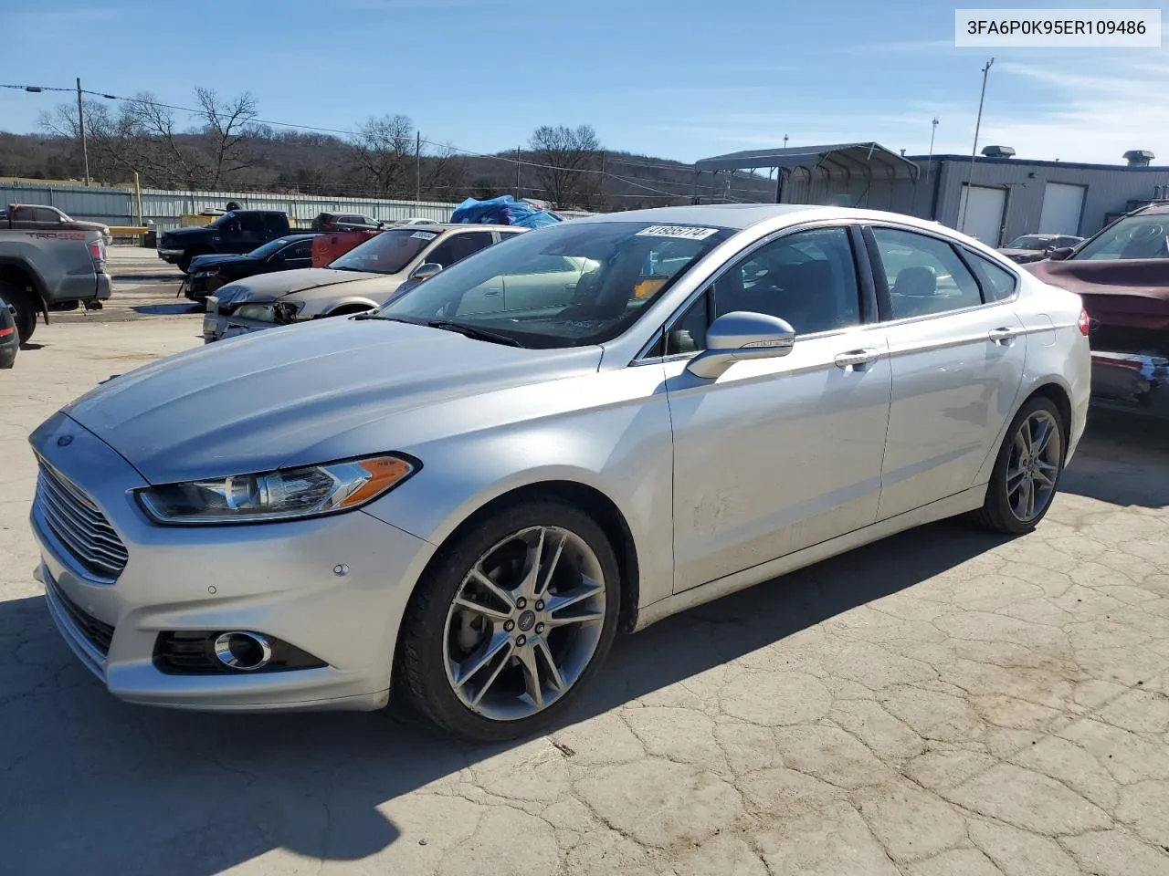 3FA6P0K95ER109486 2014 Ford Fusion Titanium