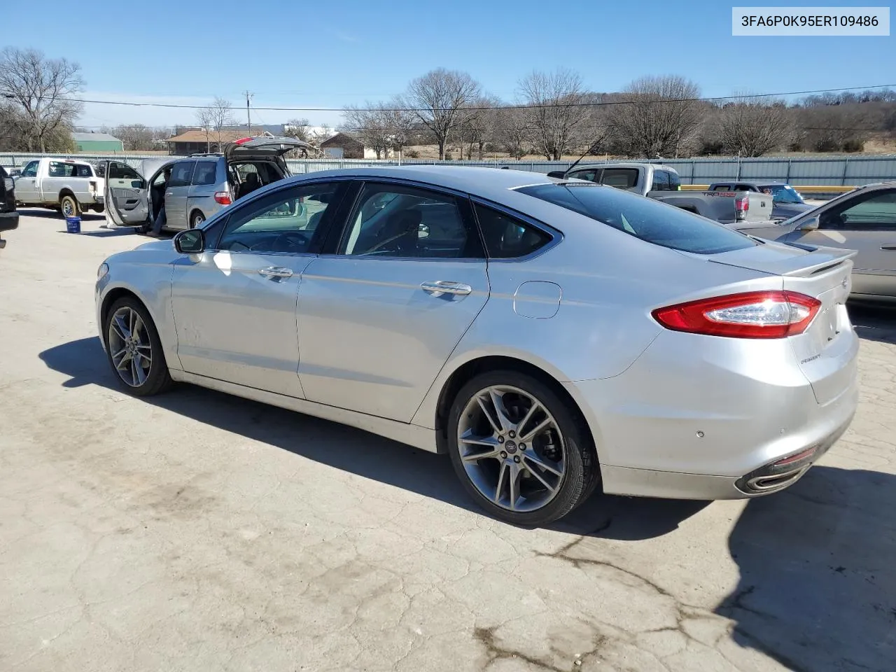 3FA6P0K95ER109486 2014 Ford Fusion Titanium