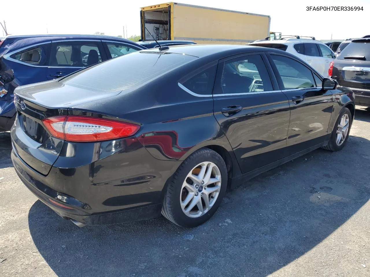 2014 Ford Fusion Se VIN: 3FA6P0H70ER336994 Lot: 51168154