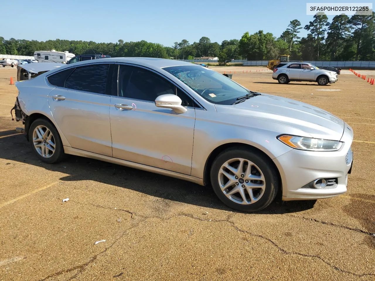 2014 Ford Fusion Se VIN: 3FA6P0HD2ER122255 Lot: 52293884