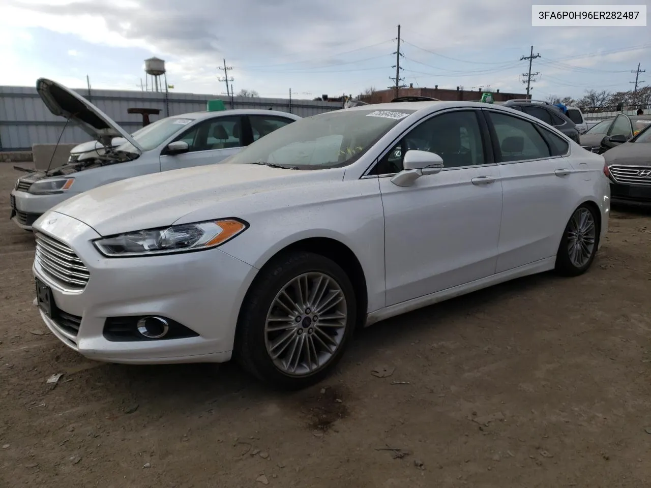 2014 Ford Fusion Se VIN: 3FA6P0H96ER282487 Lot: 52691824