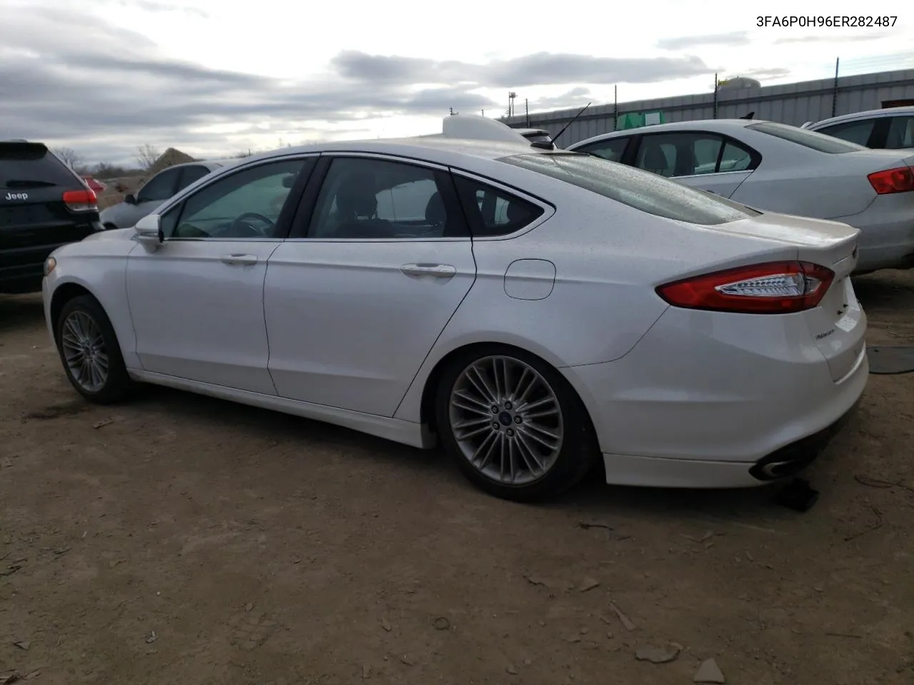 2014 Ford Fusion Se VIN: 3FA6P0H96ER282487 Lot: 52691824