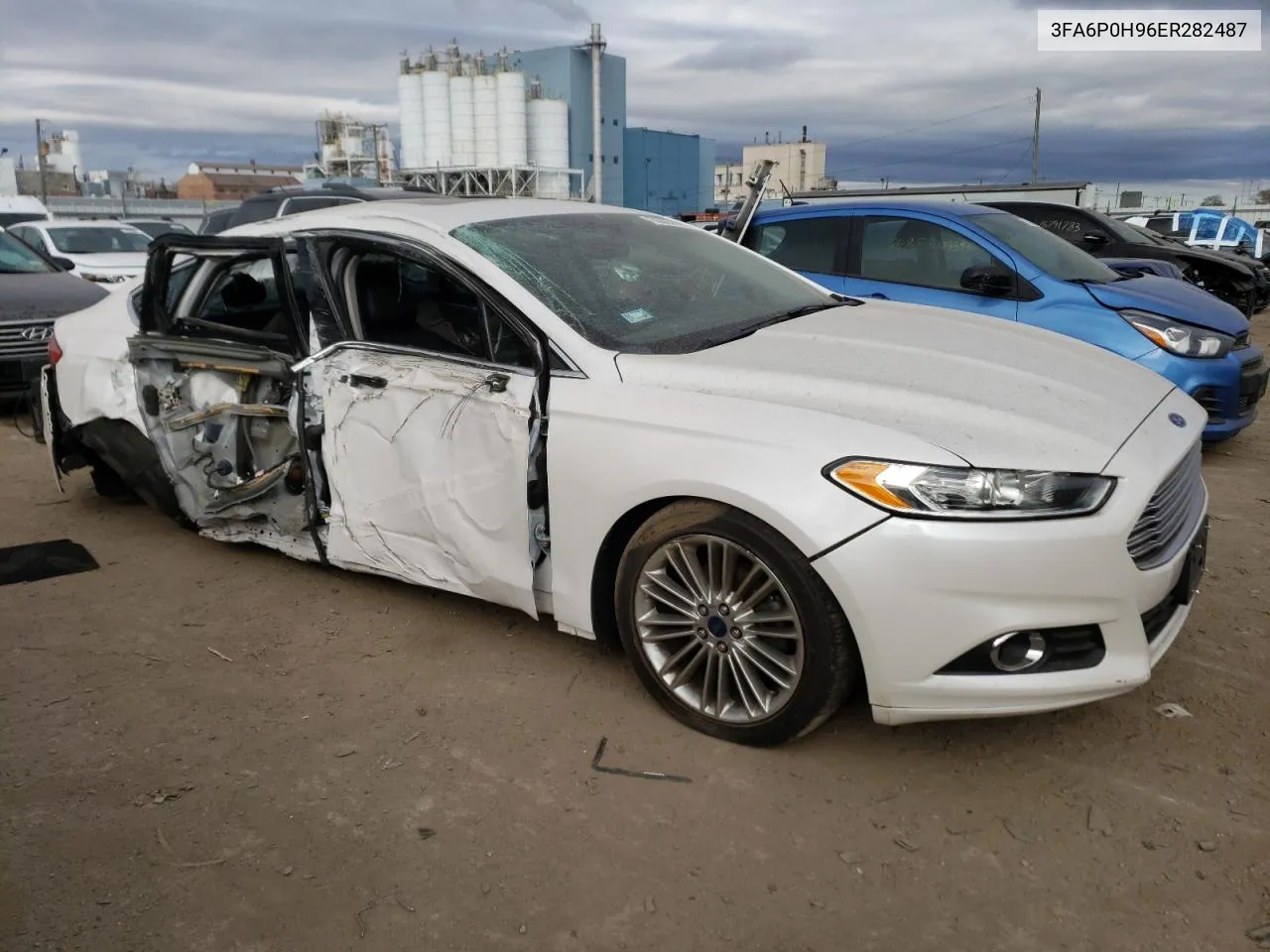 2014 Ford Fusion Se VIN: 3FA6P0H96ER282487 Lot: 52691824