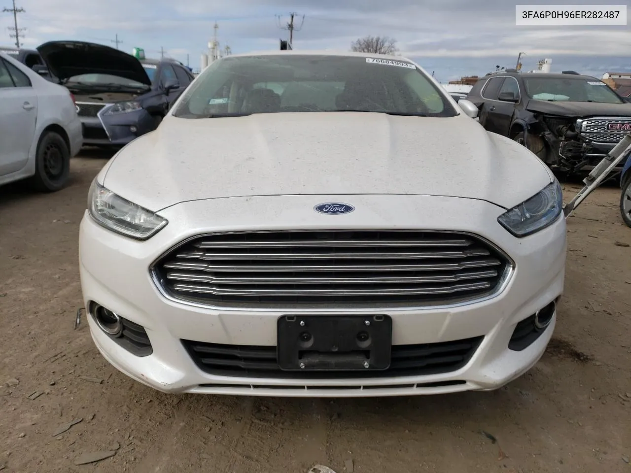 2014 Ford Fusion Se VIN: 3FA6P0H96ER282487 Lot: 52691824