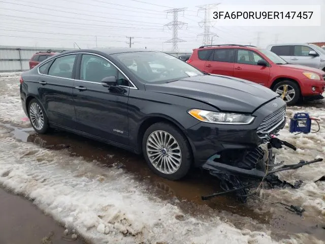 3FA6P0RU9ER147457 2014 Ford Fusion Titanium Hev