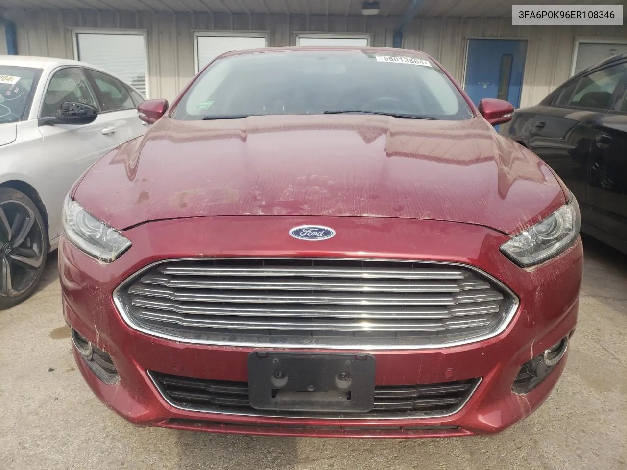 3FA6P0K96ER108346 2014 Ford Fusion Titanium