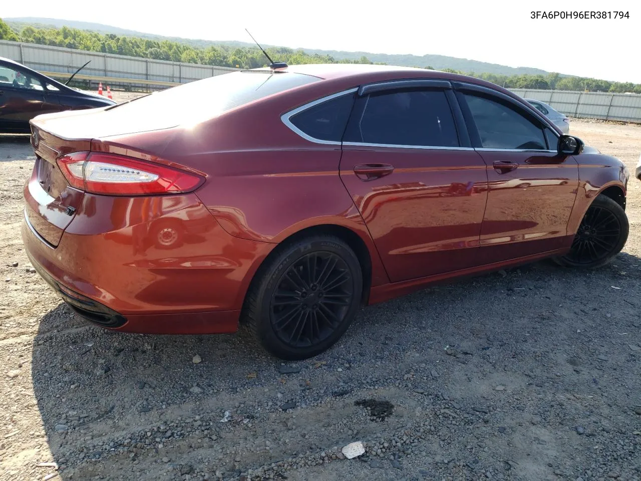 2014 Ford Fusion Se VIN: 3FA6P0H96ER381794 Lot: 55277354