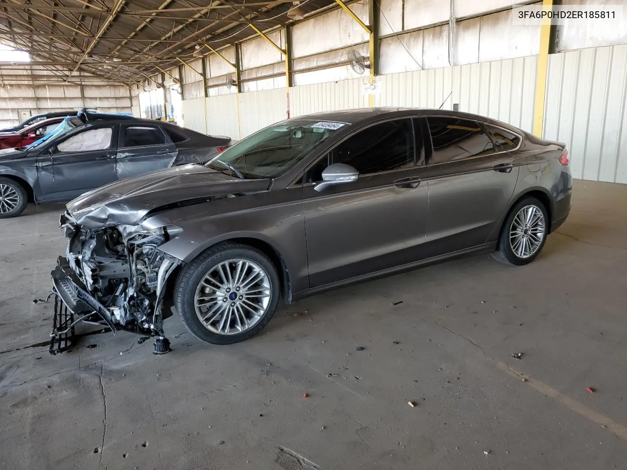 2014 Ford Fusion Se VIN: 3FA6P0HD2ER185811 Lot: 55409464