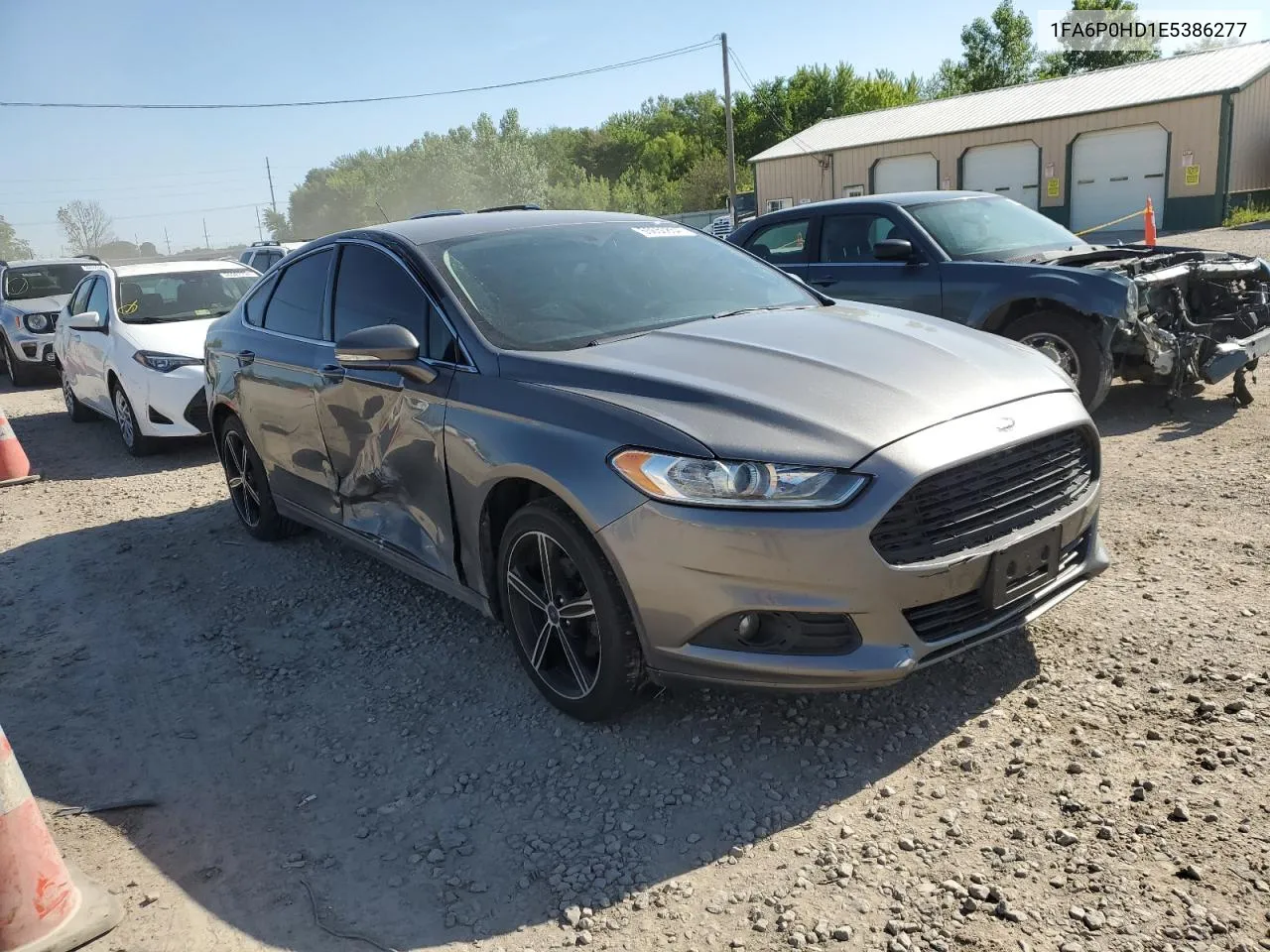 2014 Ford Fusion Se VIN: 1FA6P0HD1E5386277 Lot: 55650854