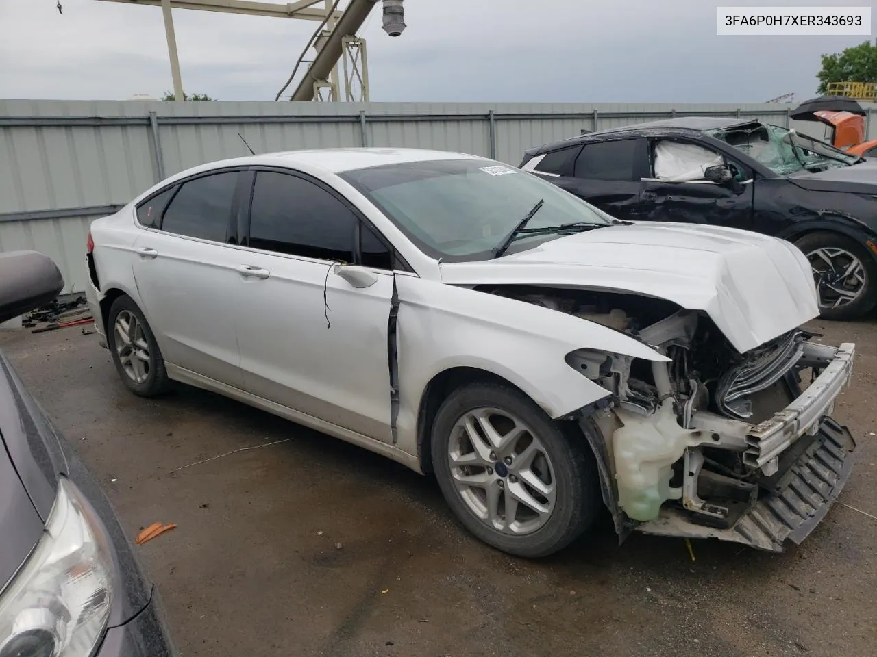 3FA6P0H7XER343693 2014 Ford Fusion Se