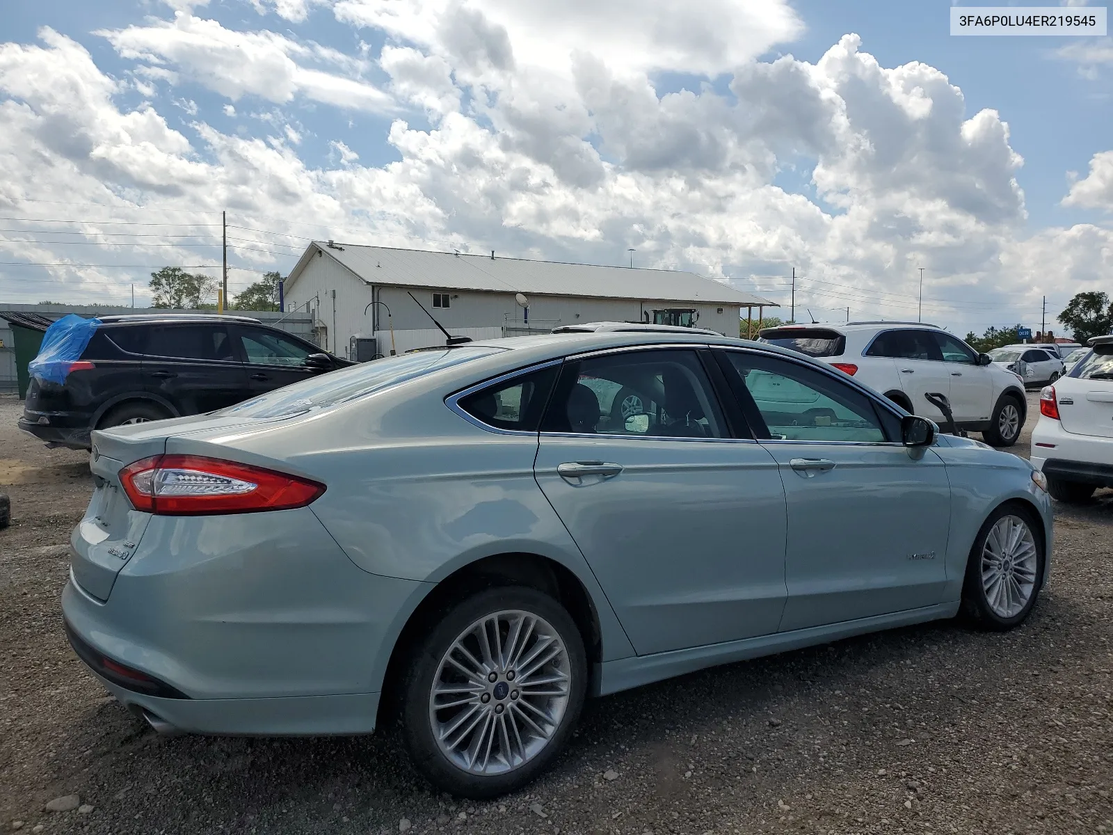 2014 Ford Fusion Se Hybrid VIN: 3FA6P0LU4ER219545 Lot: 56491394