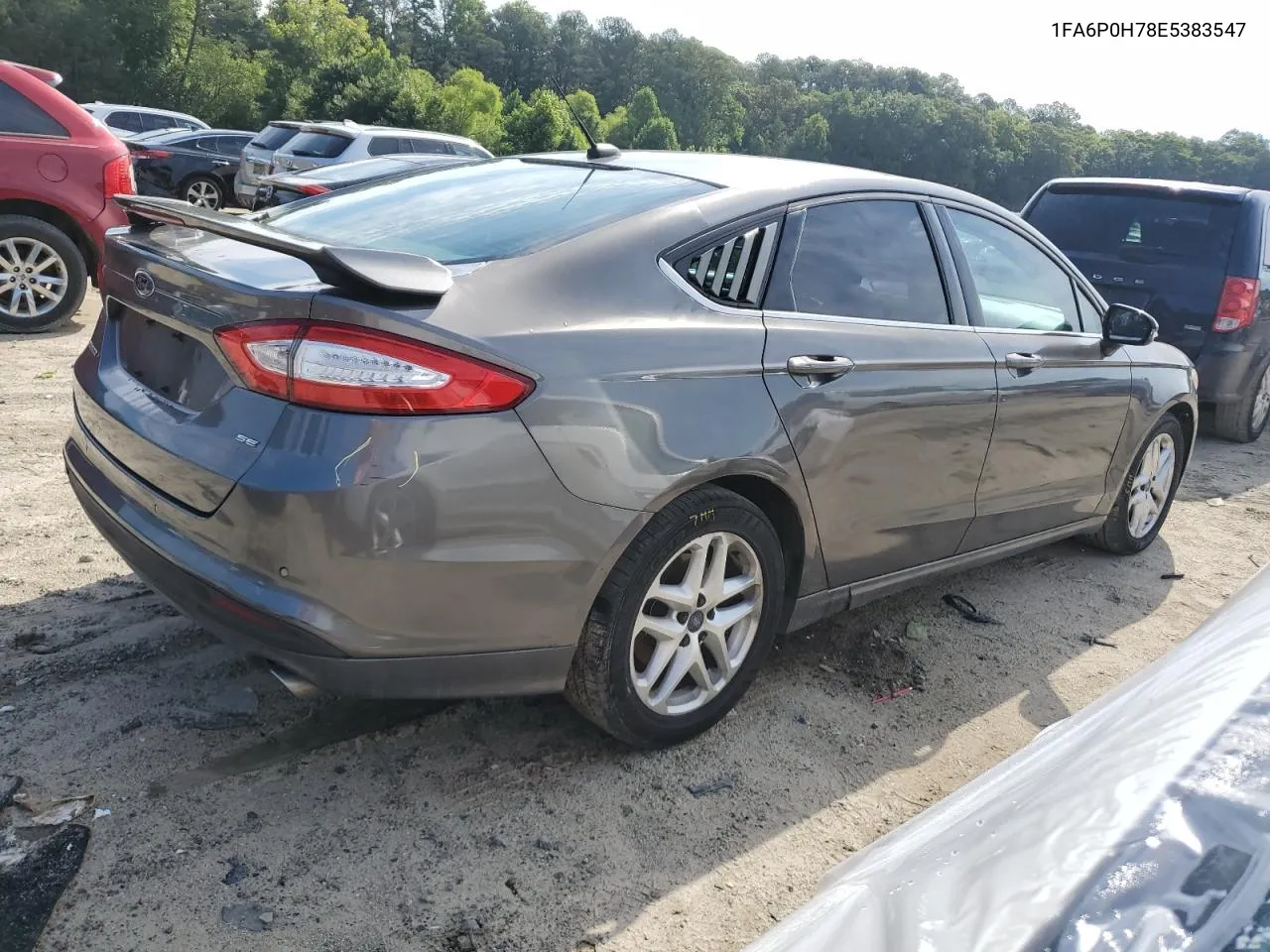 2014 Ford Fusion Se VIN: 1FA6P0H78E5383547 Lot: 58044604