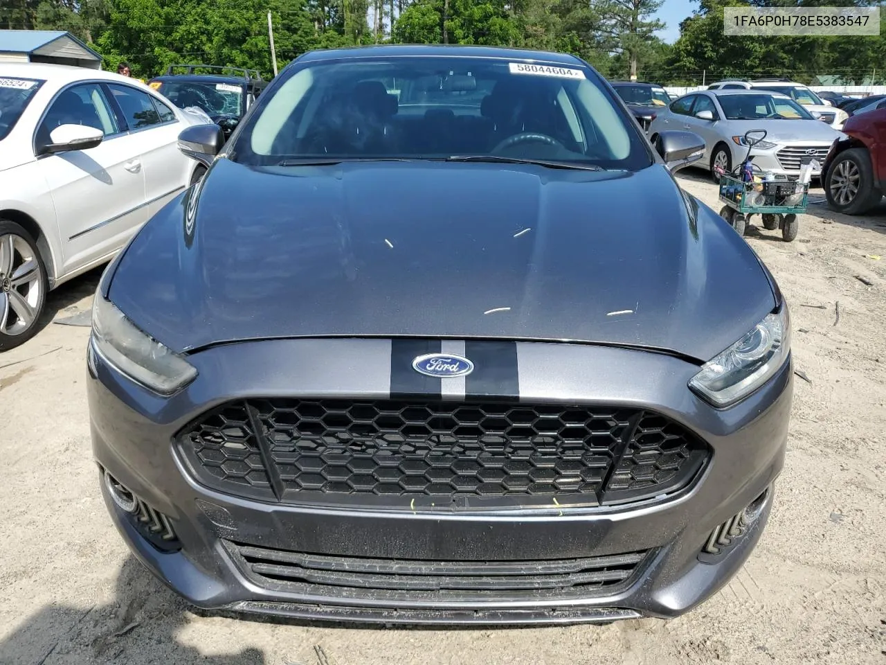 2014 Ford Fusion Se VIN: 1FA6P0H78E5383547 Lot: 58044604