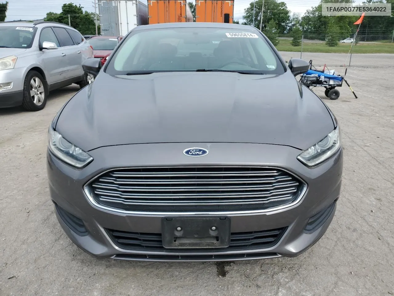 2014 Ford Fusion S VIN: 1FA6P0G77E5364022 Lot: 59655814