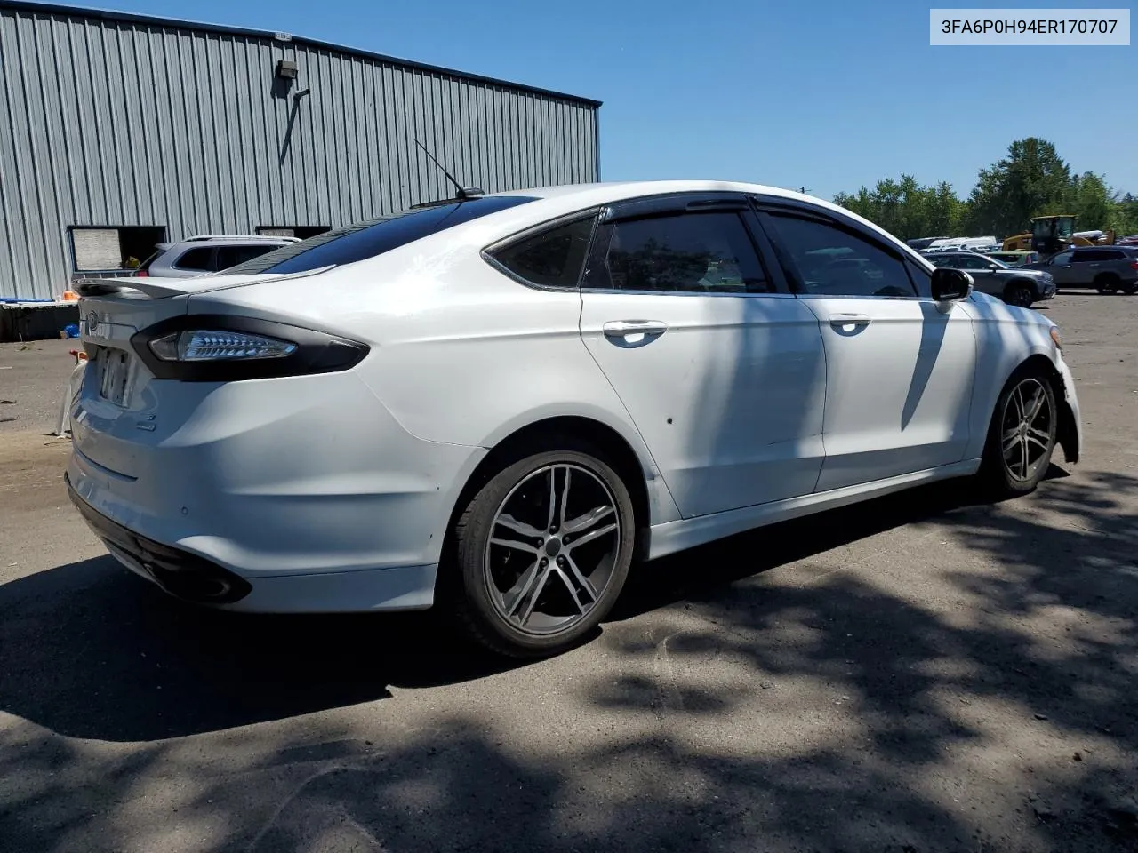 3FA6P0H94ER170707 2014 Ford Fusion Se