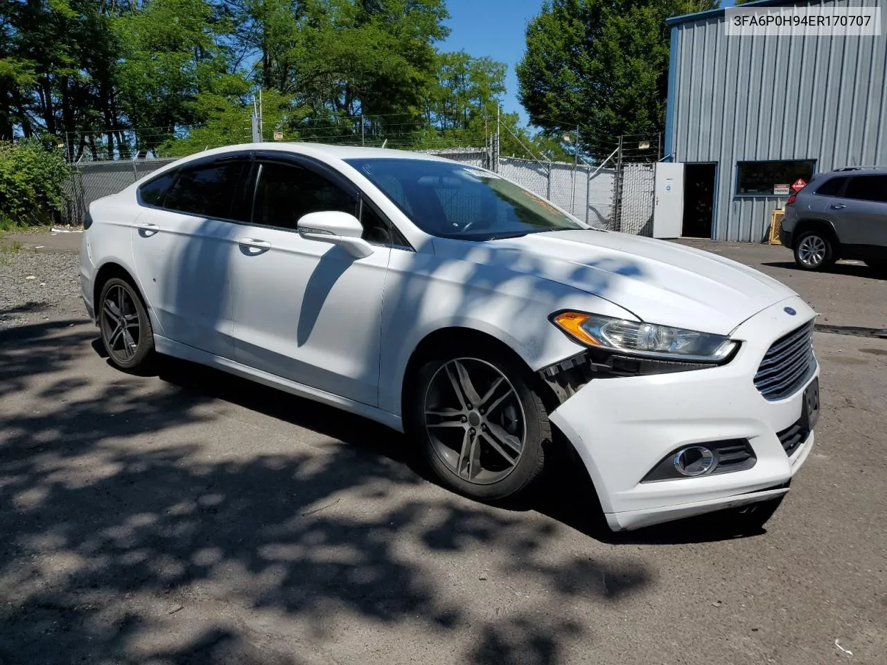 3FA6P0H94ER170707 2014 Ford Fusion Se