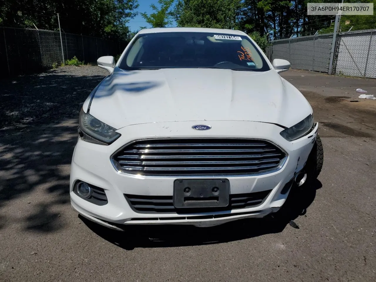 3FA6P0H94ER170707 2014 Ford Fusion Se