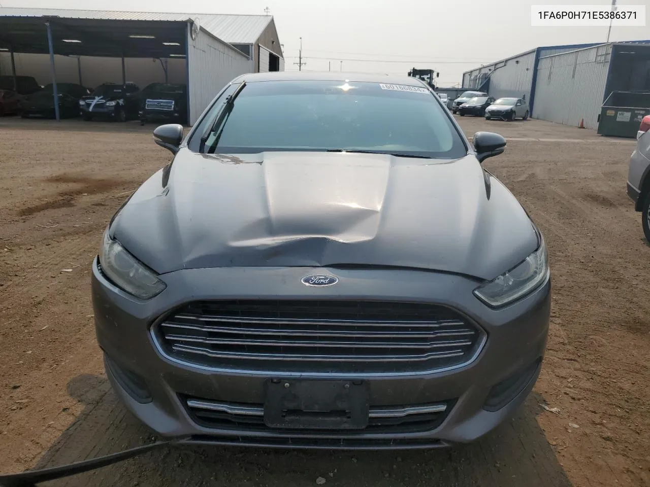 1FA6P0H71E5386371 2014 Ford Fusion Se