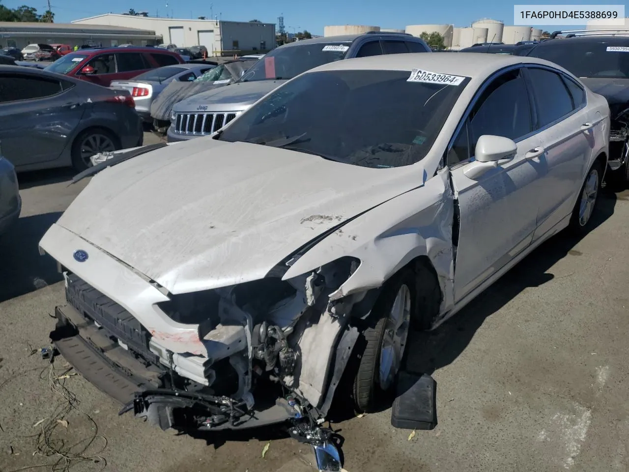 1FA6P0HD4E5388699 2014 Ford Fusion Se