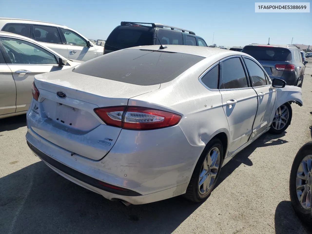 2014 Ford Fusion Se VIN: 1FA6P0HD4E5388699 Lot: 60533964