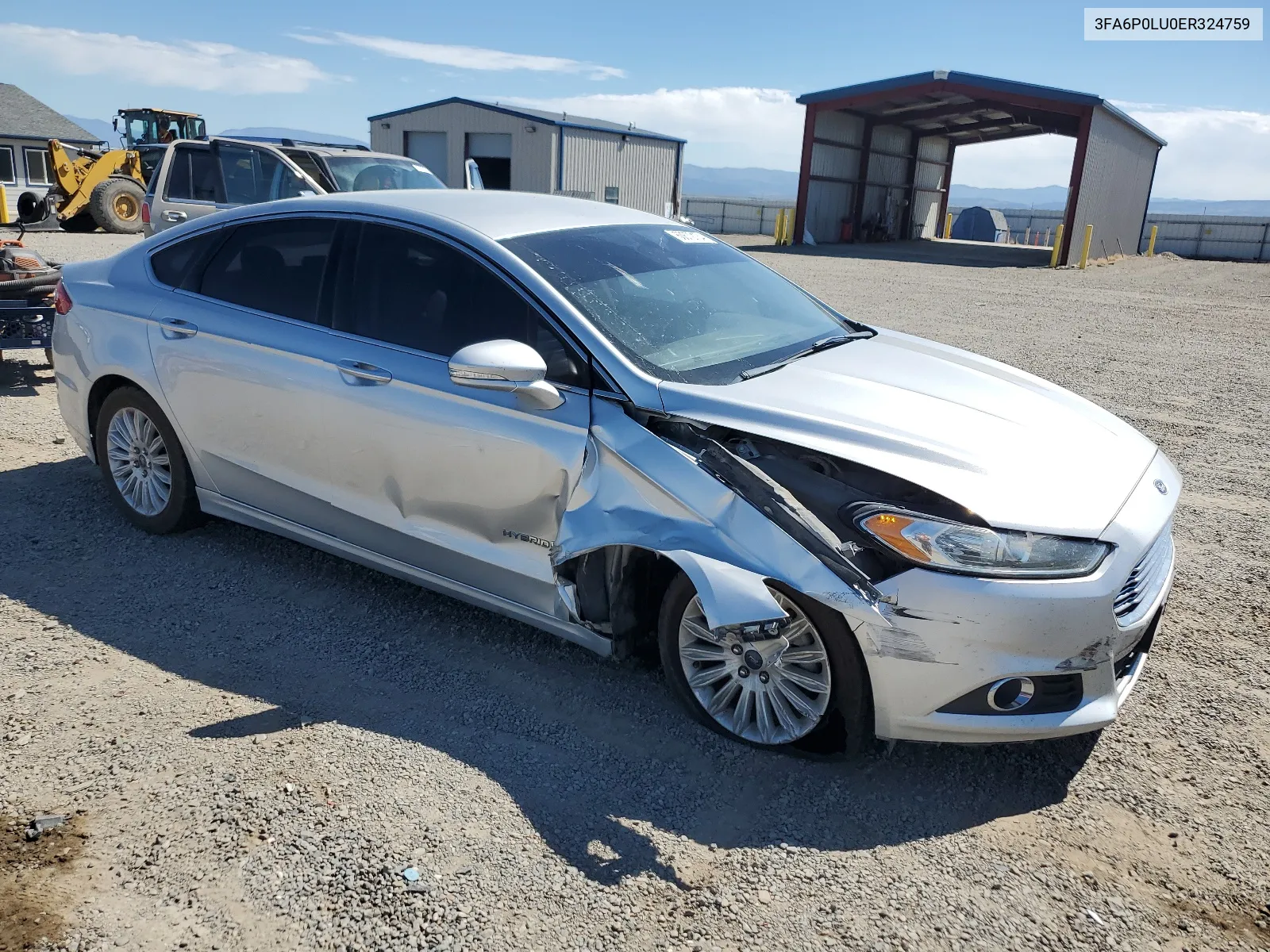 3FA6P0LU0ER324759 2014 Ford Fusion Se Hybrid