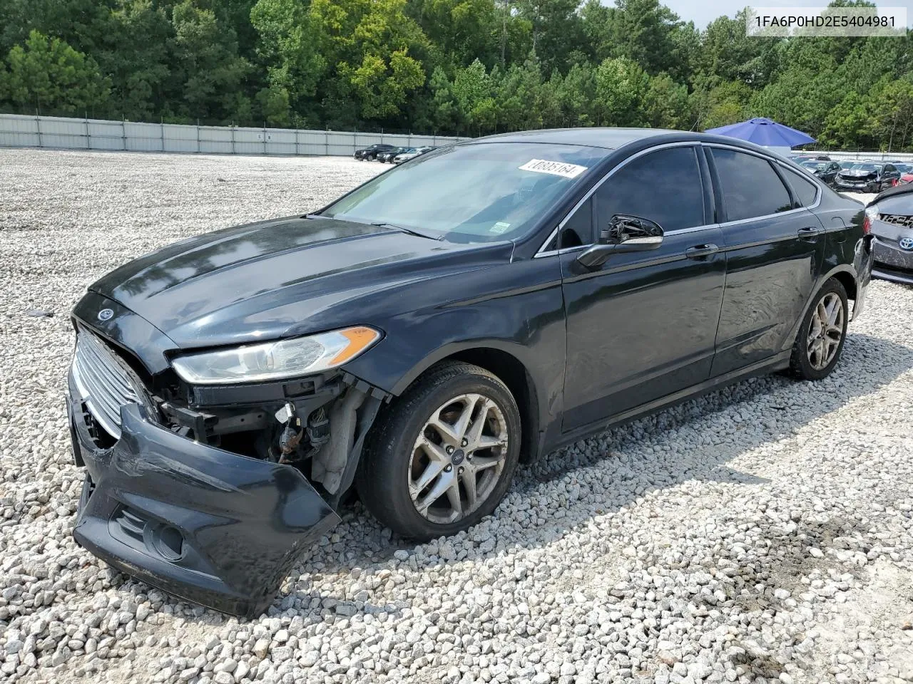 2014 Ford Fusion Se VIN: 1FA6P0HD2E5404981 Lot: 60805164