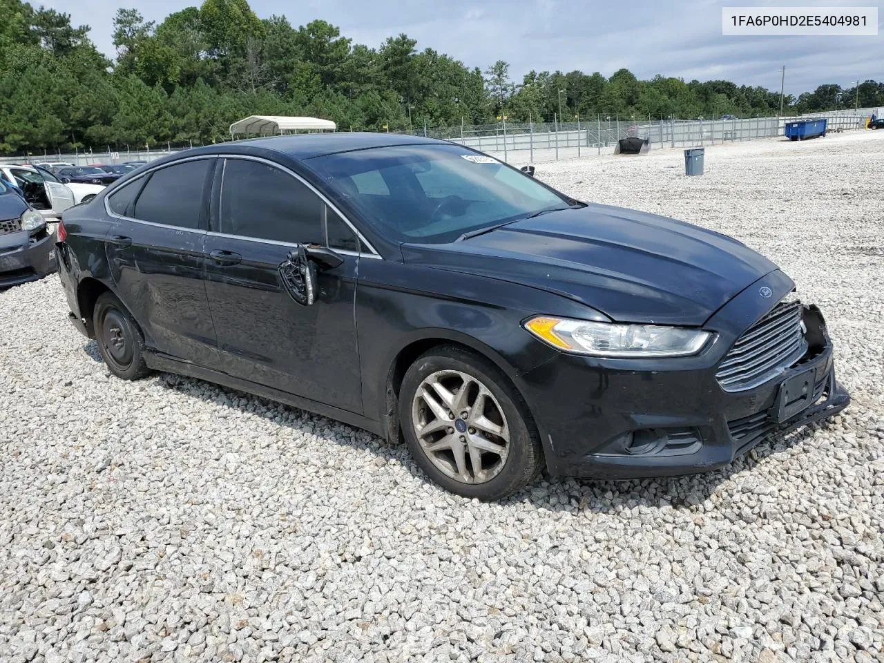 2014 Ford Fusion Se VIN: 1FA6P0HD2E5404981 Lot: 60805164