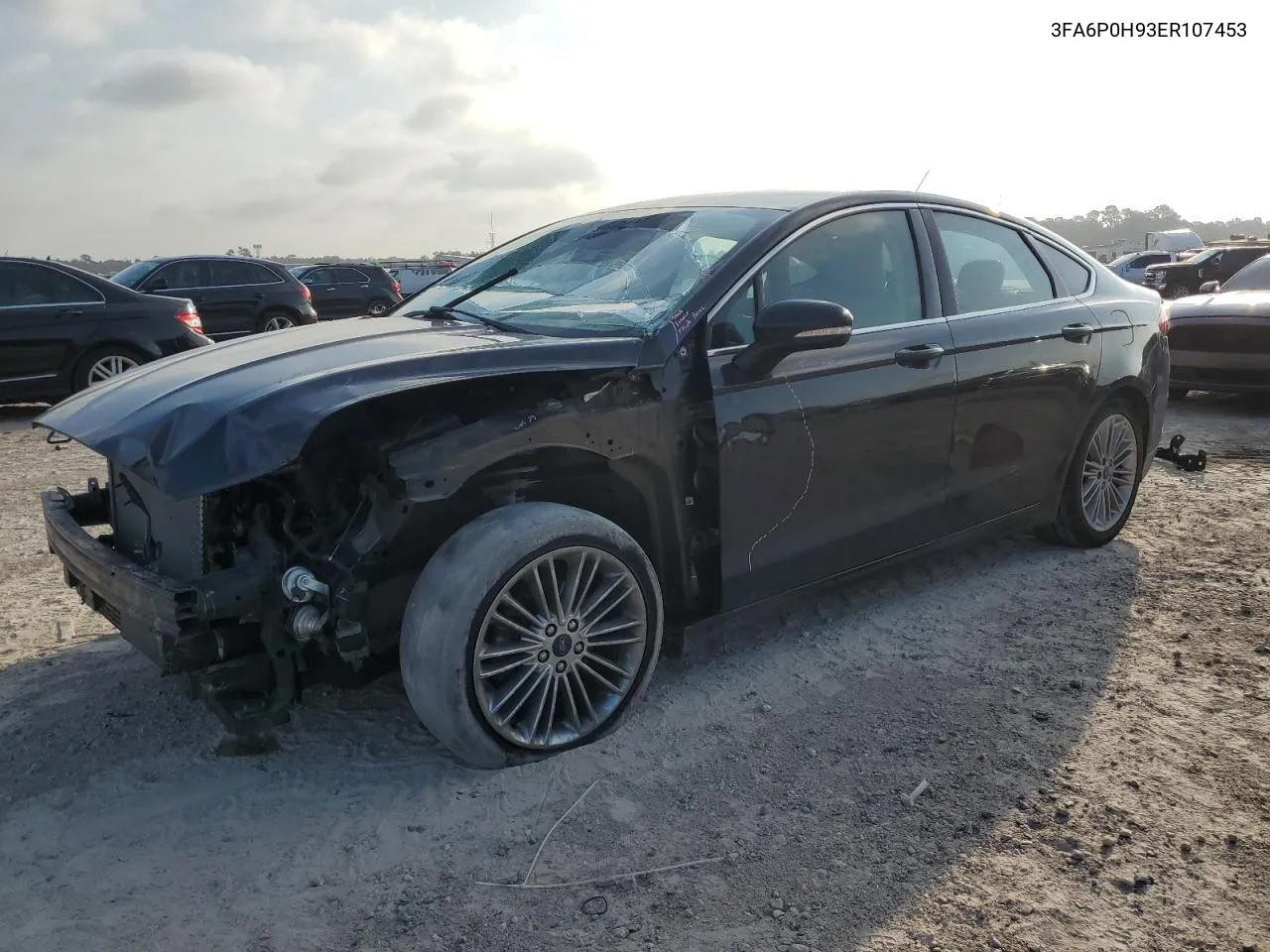 2014 Ford Fusion Se VIN: 3FA6P0H93ER107453 Lot: 60943234