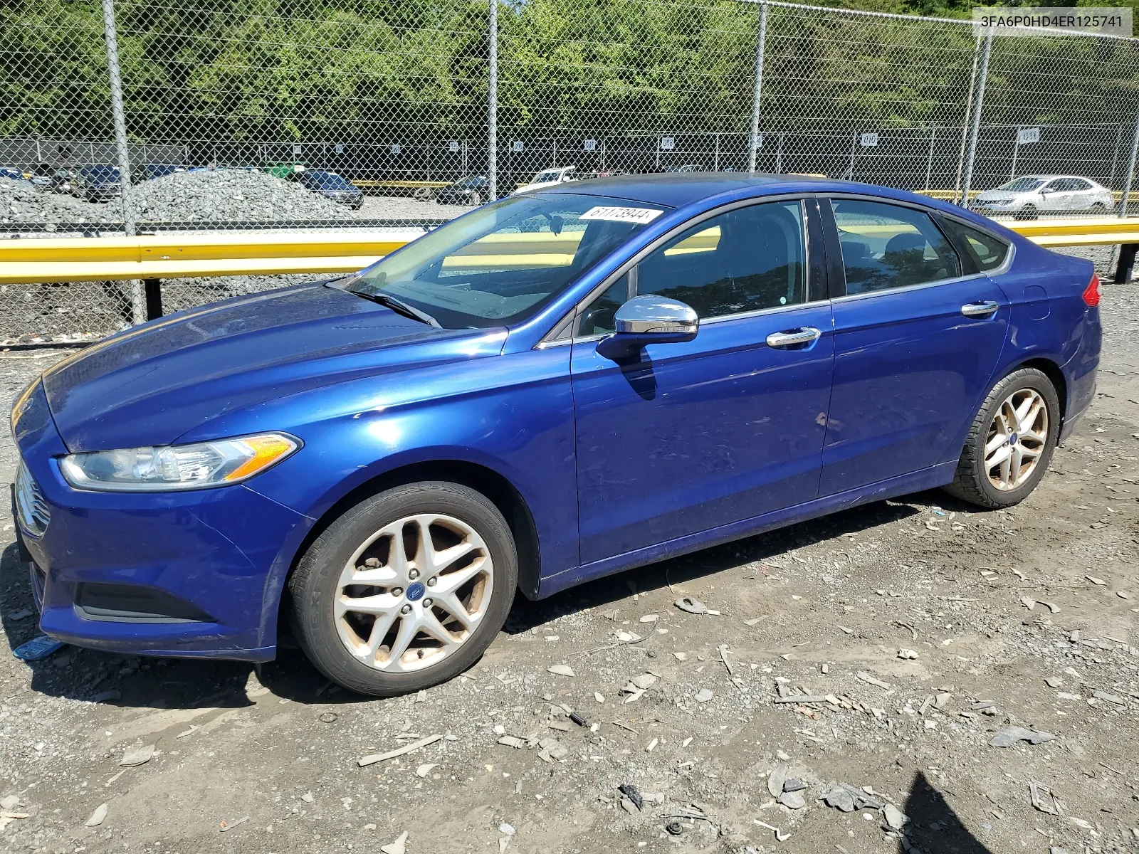 3FA6P0HD4ER125741 2014 Ford Fusion Se