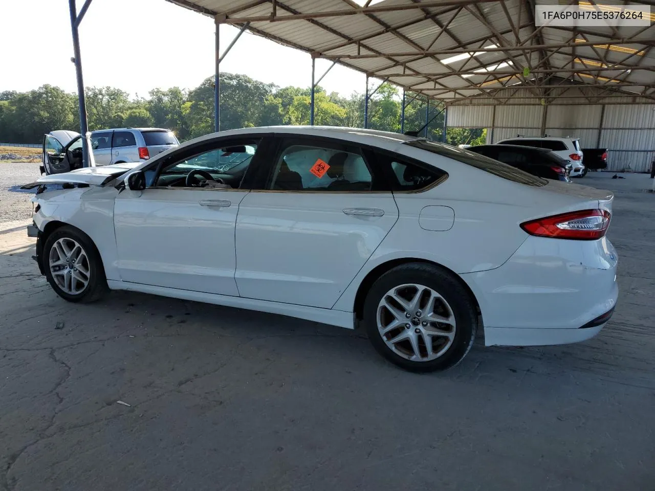 2014 Ford Fusion Se VIN: 1FA6P0H75E5376264 Lot: 61444784