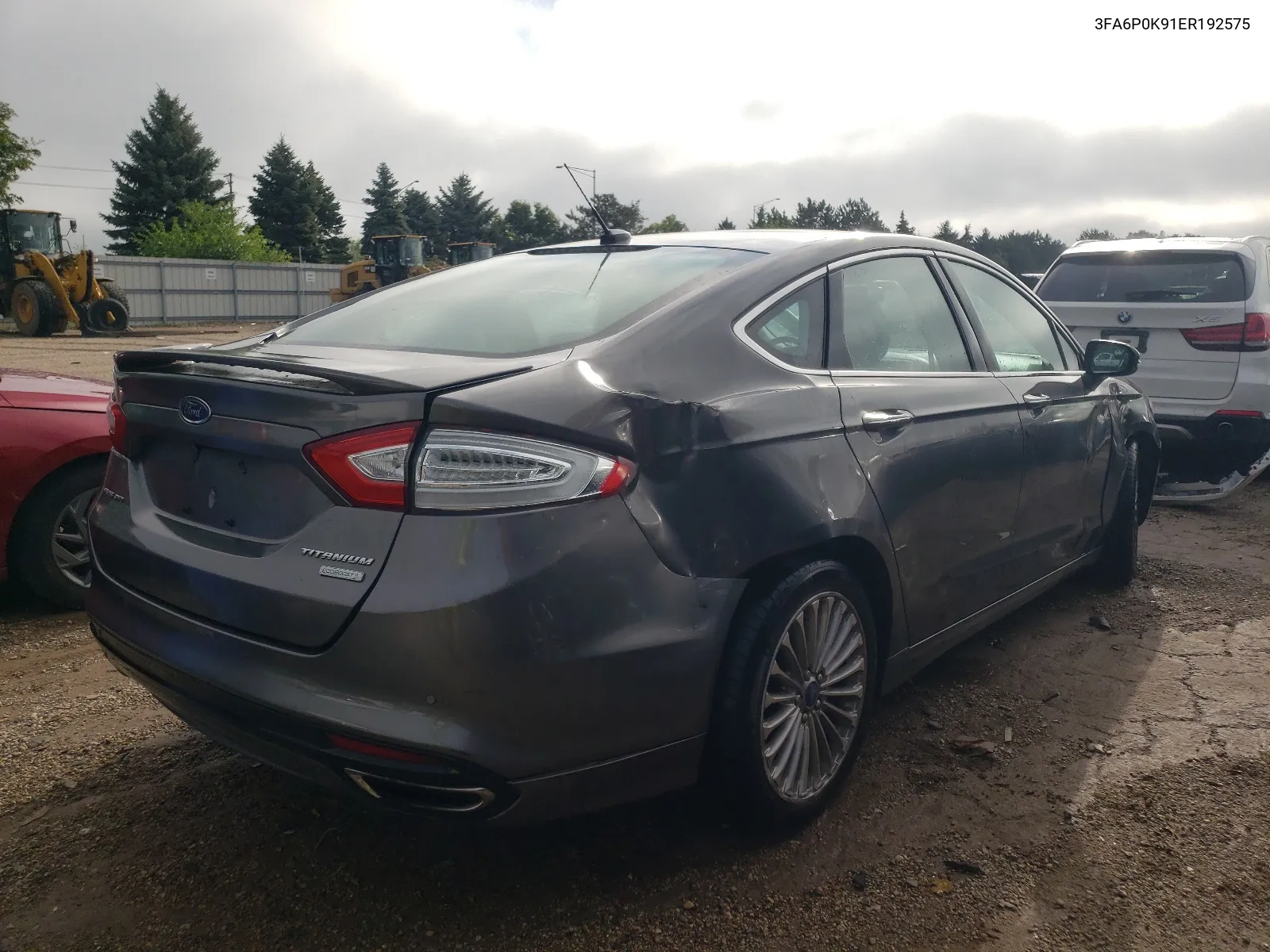 3FA6P0K91ER192575 2014 Ford Fusion Titanium