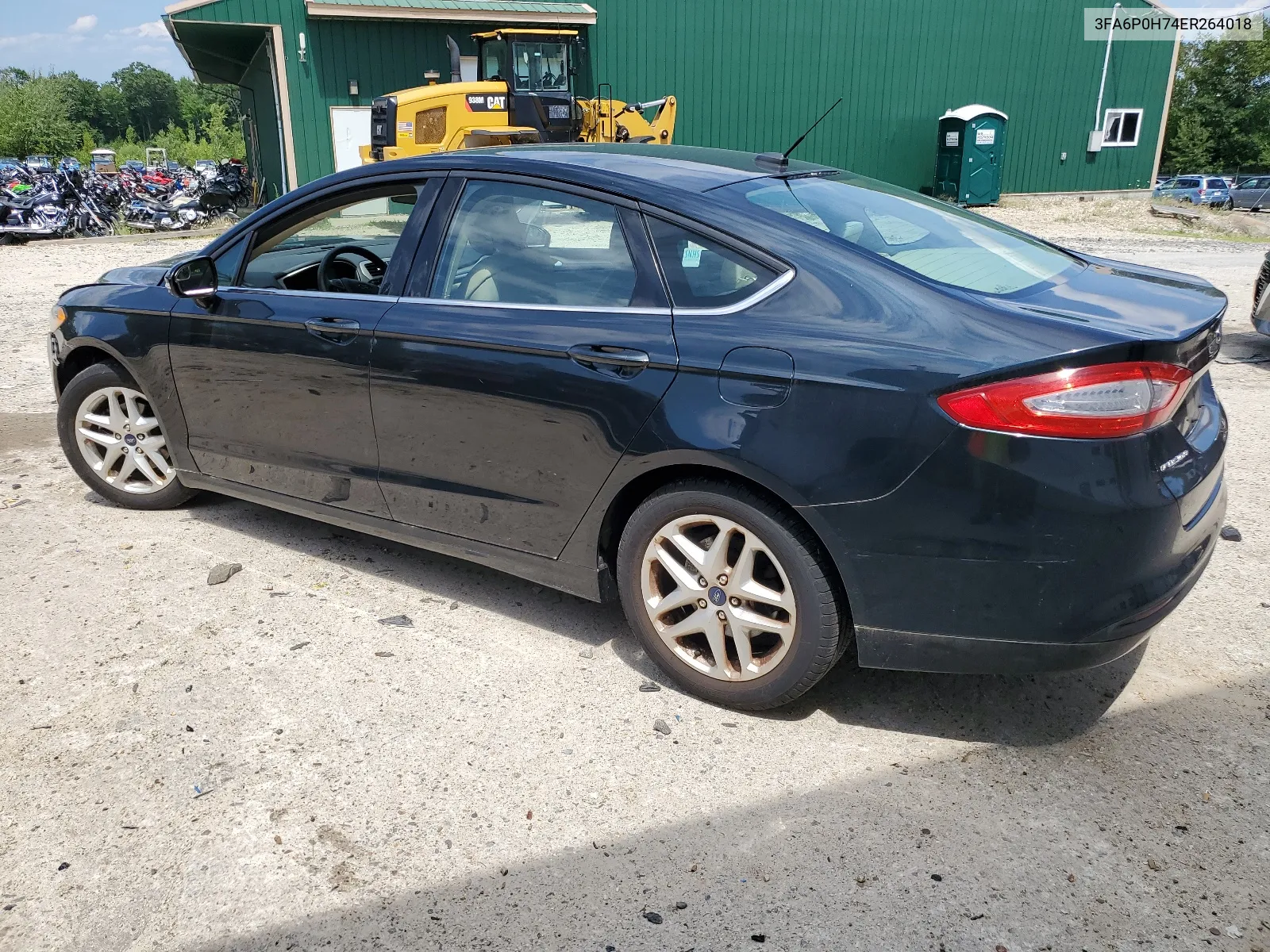 2014 Ford Fusion Se VIN: 3FA6P0H74ER264018 Lot: 62749404