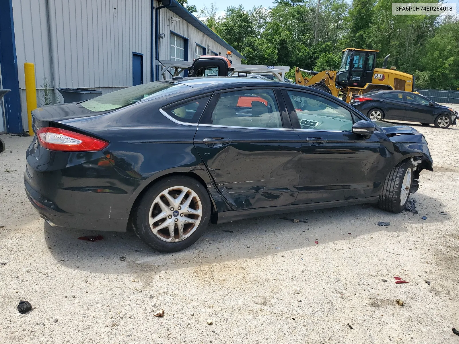 2014 Ford Fusion Se VIN: 3FA6P0H74ER264018 Lot: 62749404