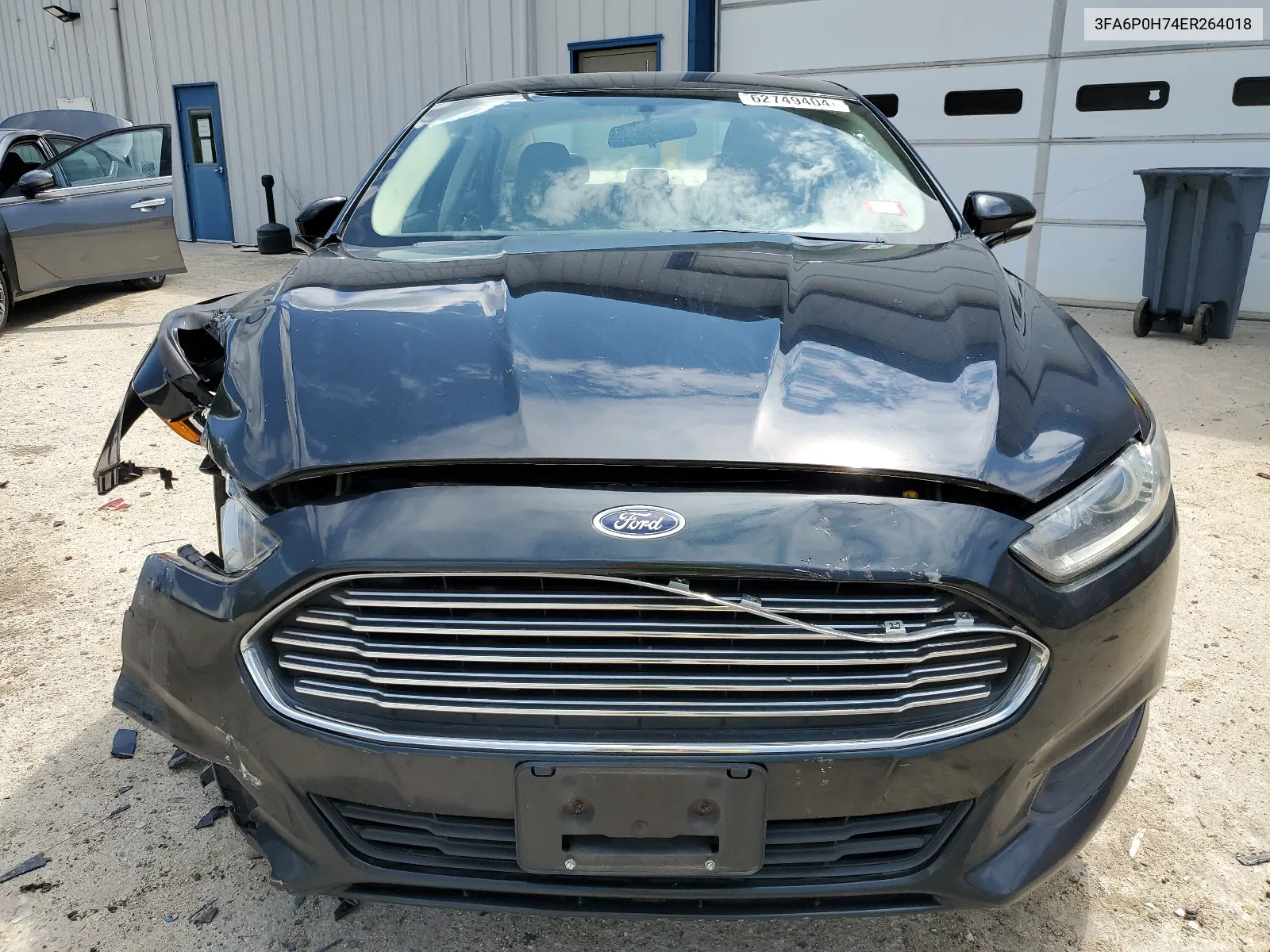 2014 Ford Fusion Se VIN: 3FA6P0H74ER264018 Lot: 62749404