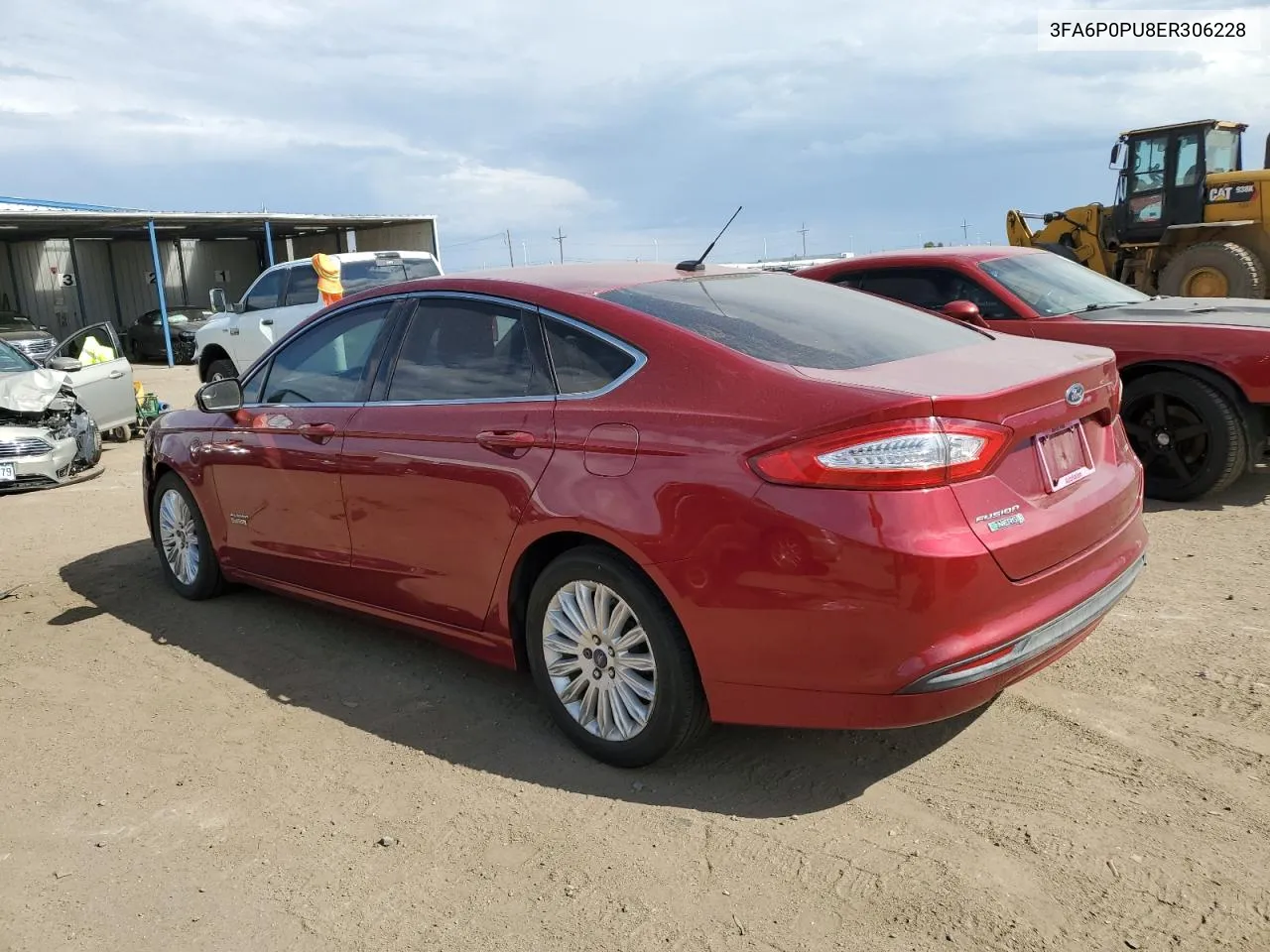 2014 Ford Fusion Se Phev VIN: 3FA6P0PU8ER306228 Lot: 63128794