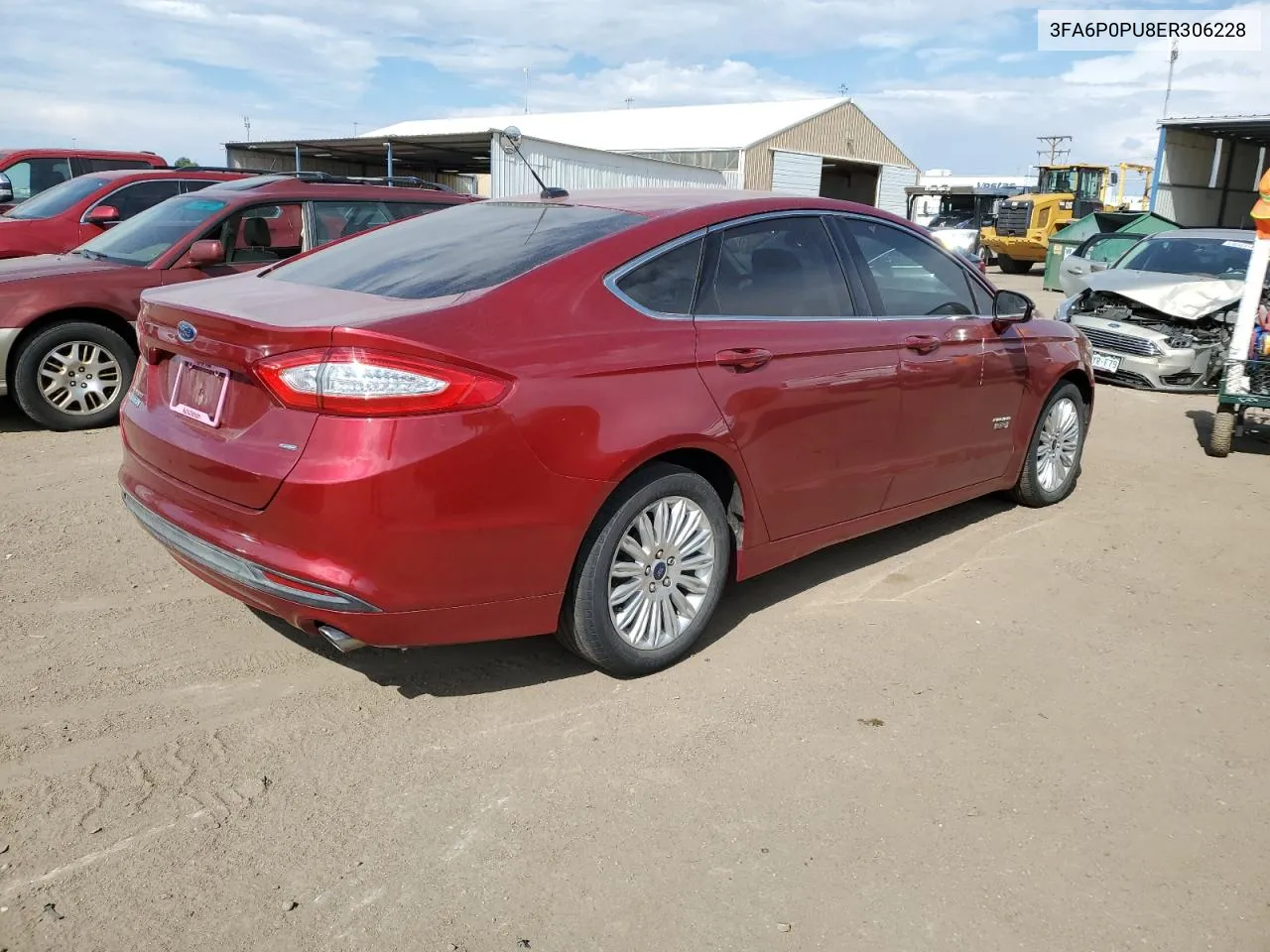 3FA6P0PU8ER306228 2014 Ford Fusion Se Phev