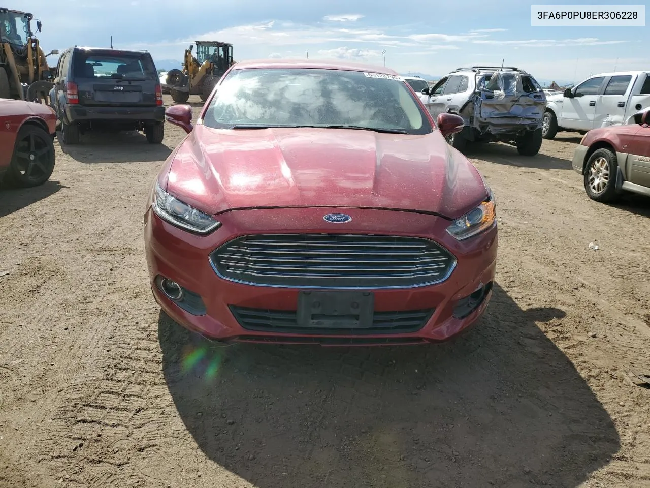 2014 Ford Fusion Se Phev VIN: 3FA6P0PU8ER306228 Lot: 63128794