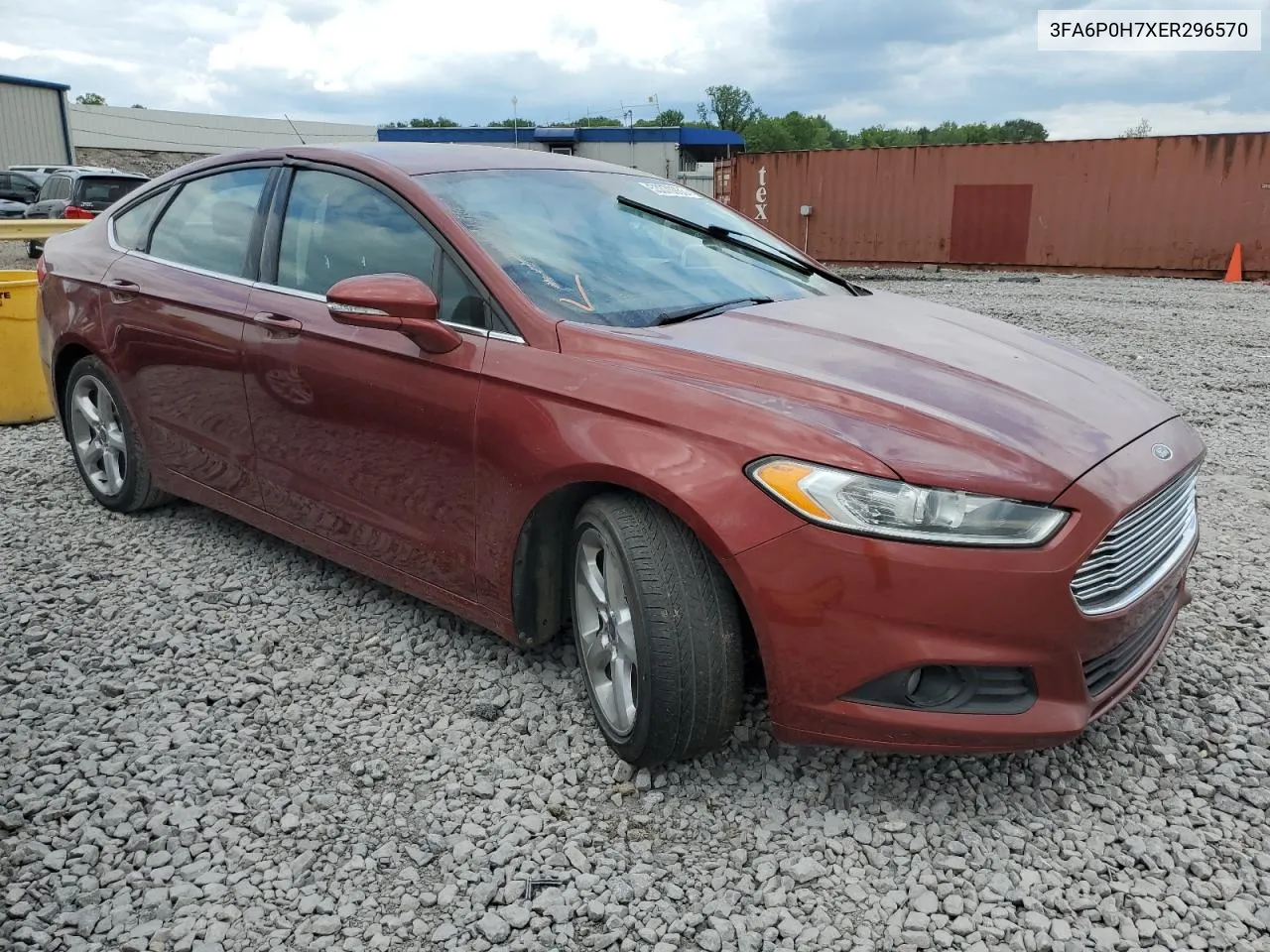 2014 Ford Fusion Se VIN: 3FA6P0H7XER296570 Lot: 63535034