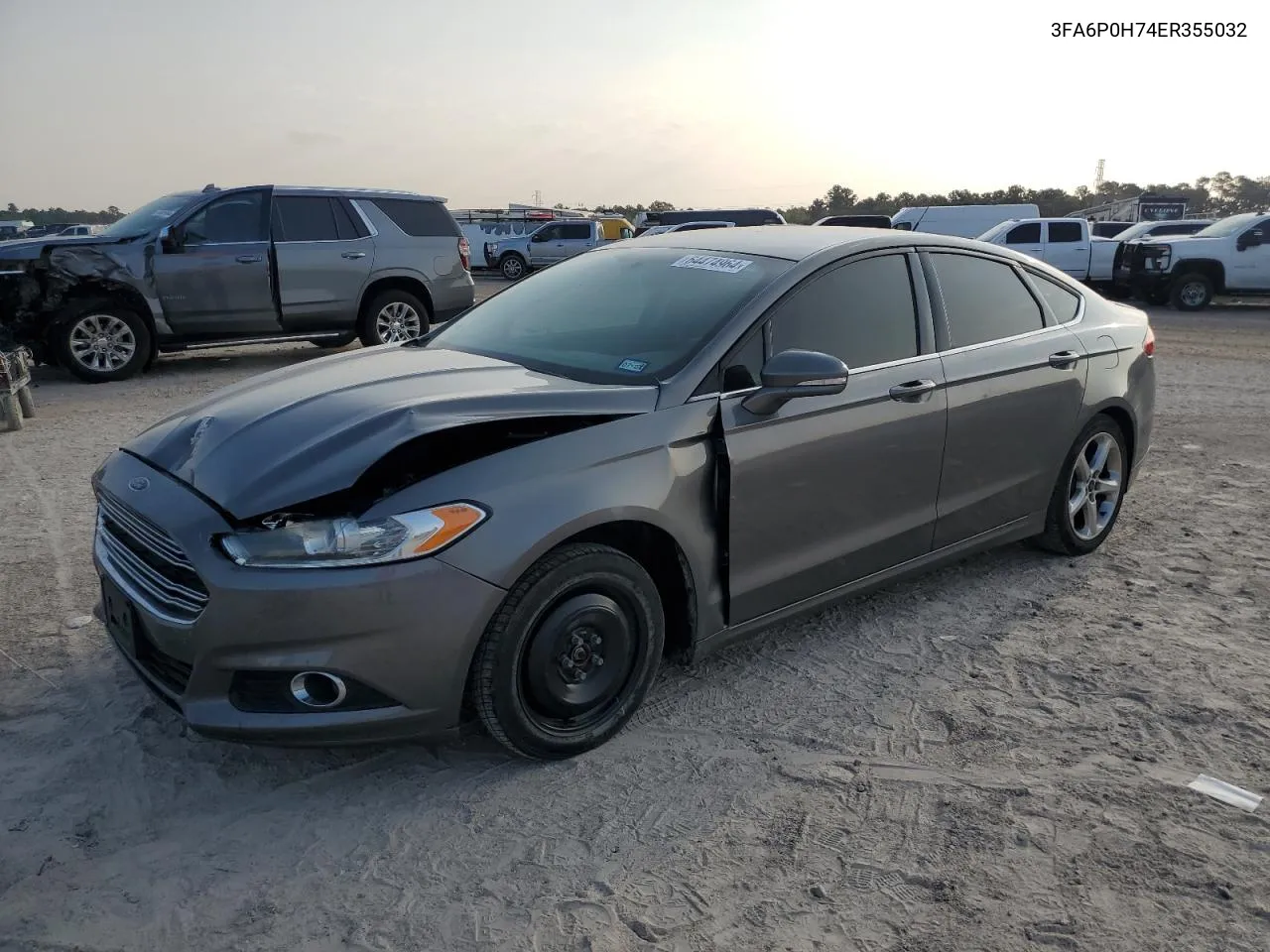 2014 Ford Fusion Se VIN: 3FA6P0H74ER355032 Lot: 64474964