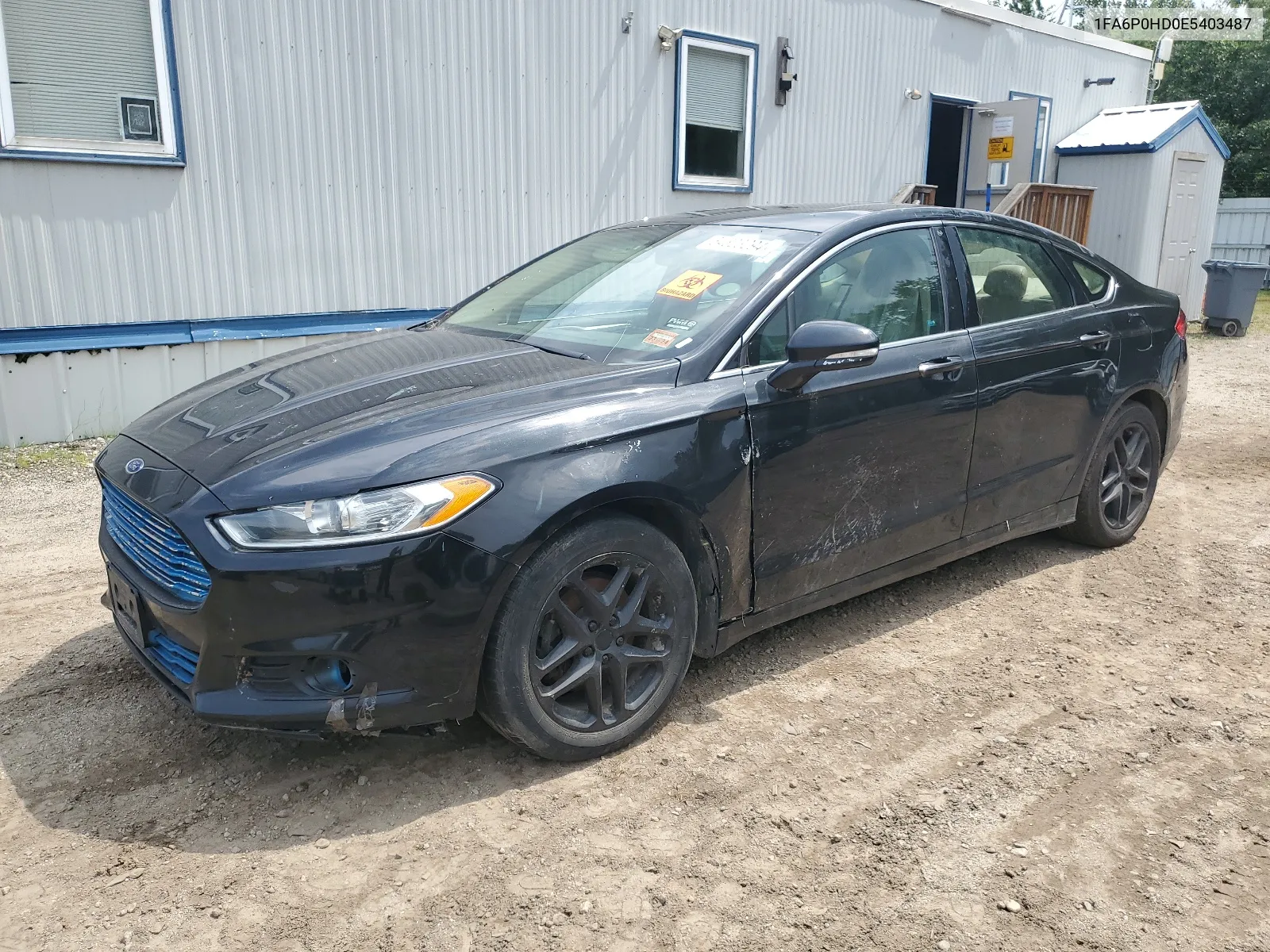 1FA6P0HD0E5403487 2014 Ford Fusion Se