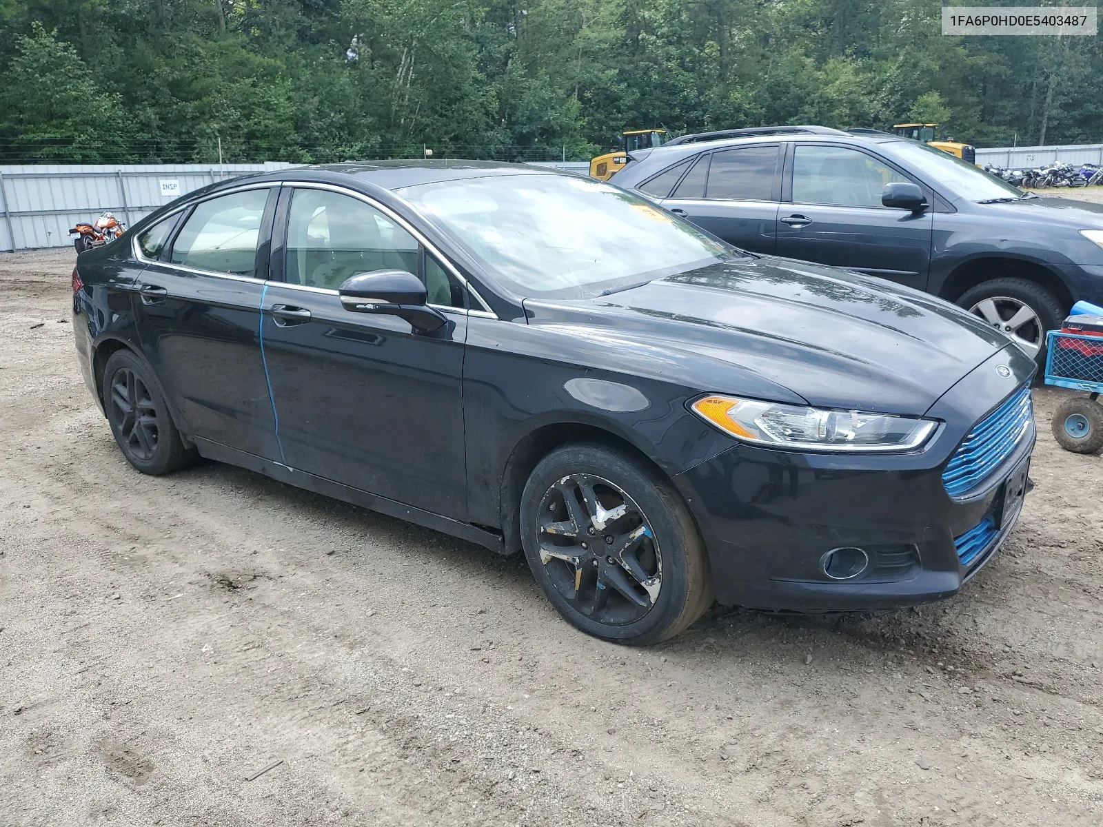 1FA6P0HD0E5403487 2014 Ford Fusion Se