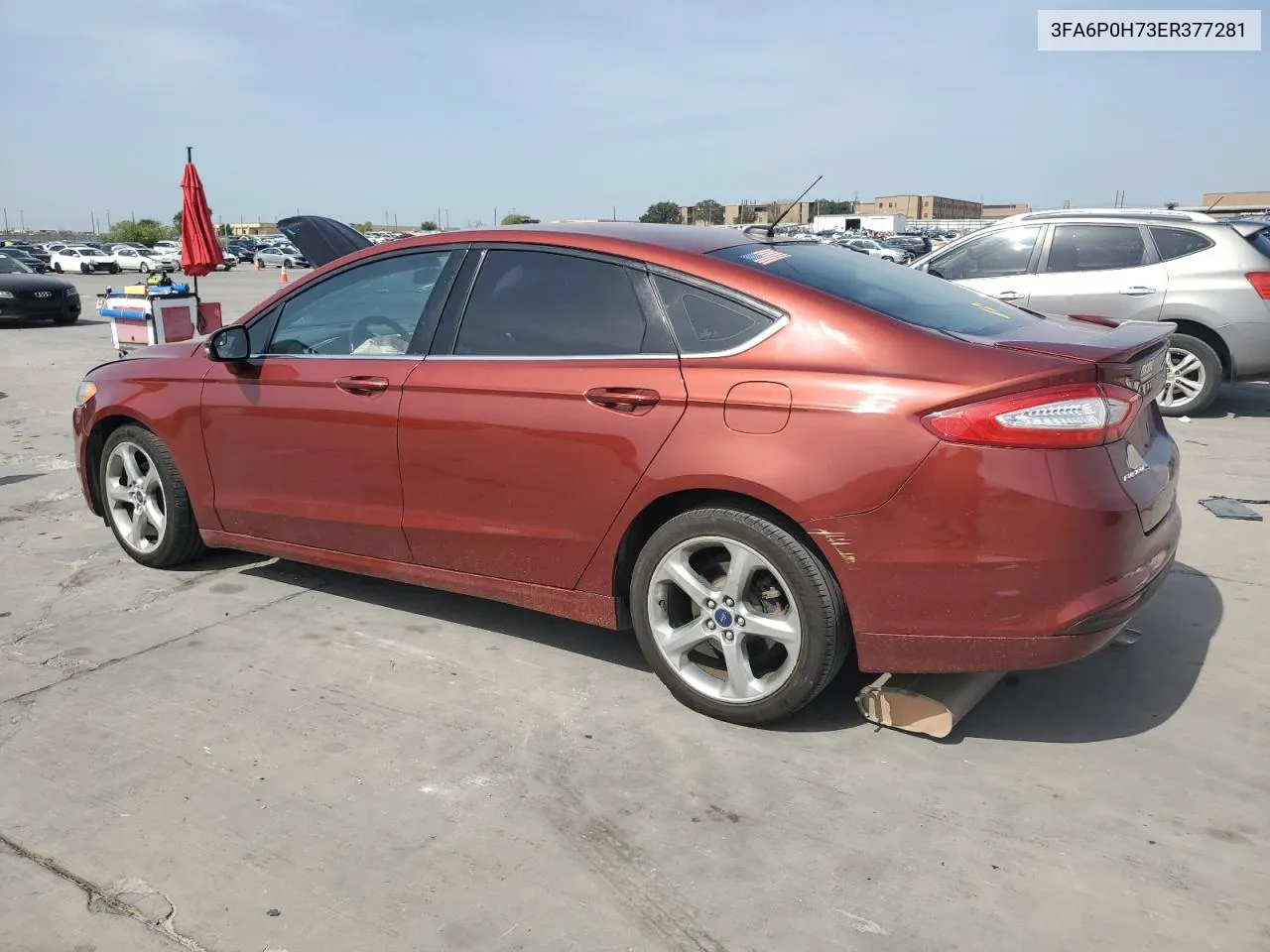 3FA6P0H73ER377281 2014 Ford Fusion Se