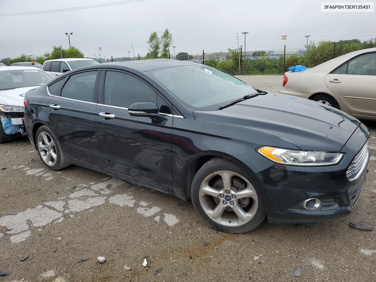 2014 Ford Fusion Se VIN: 3FA6P0H73ER135431 Lot: 64877954