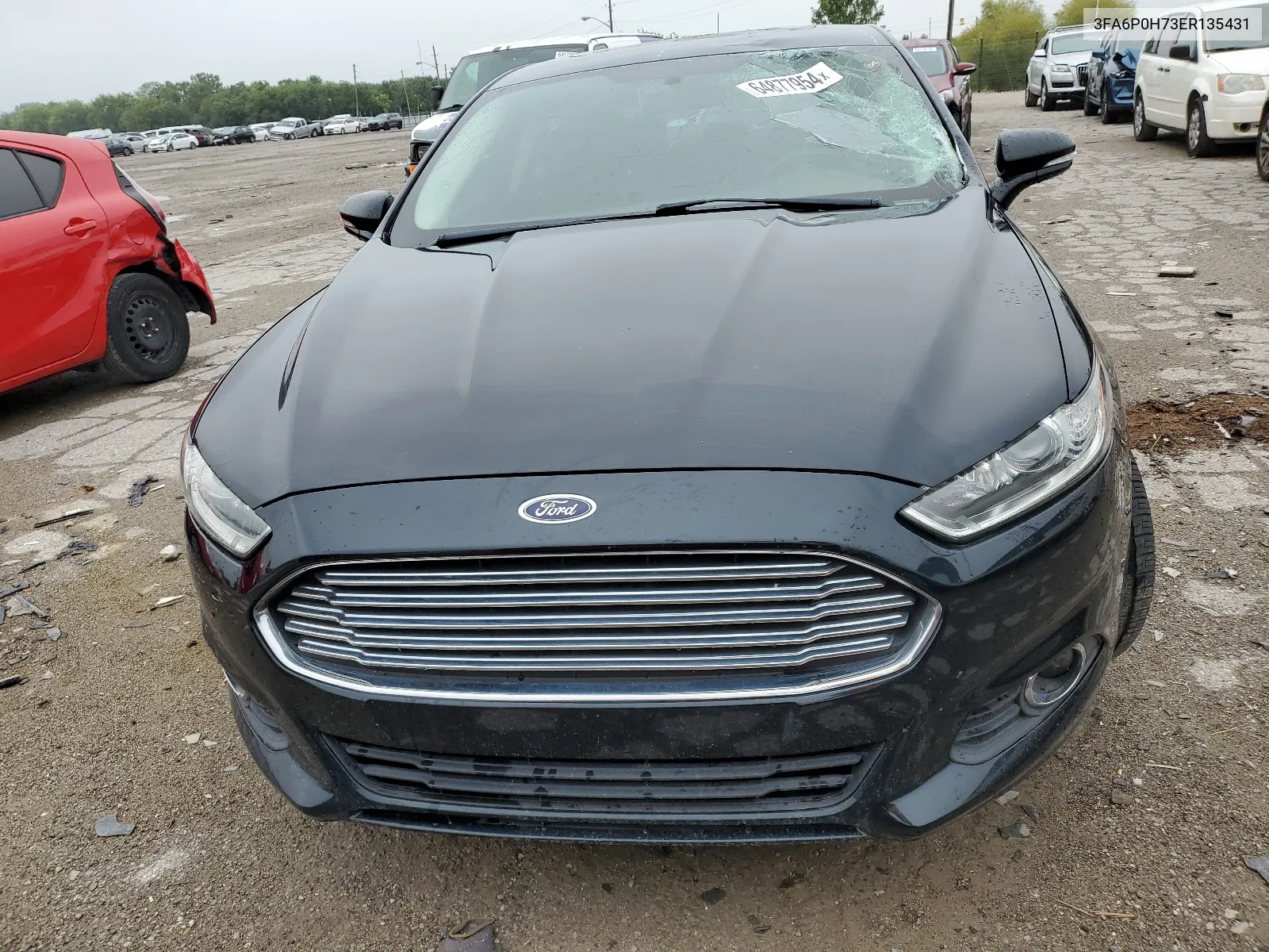 2014 Ford Fusion Se VIN: 3FA6P0H73ER135431 Lot: 64877954