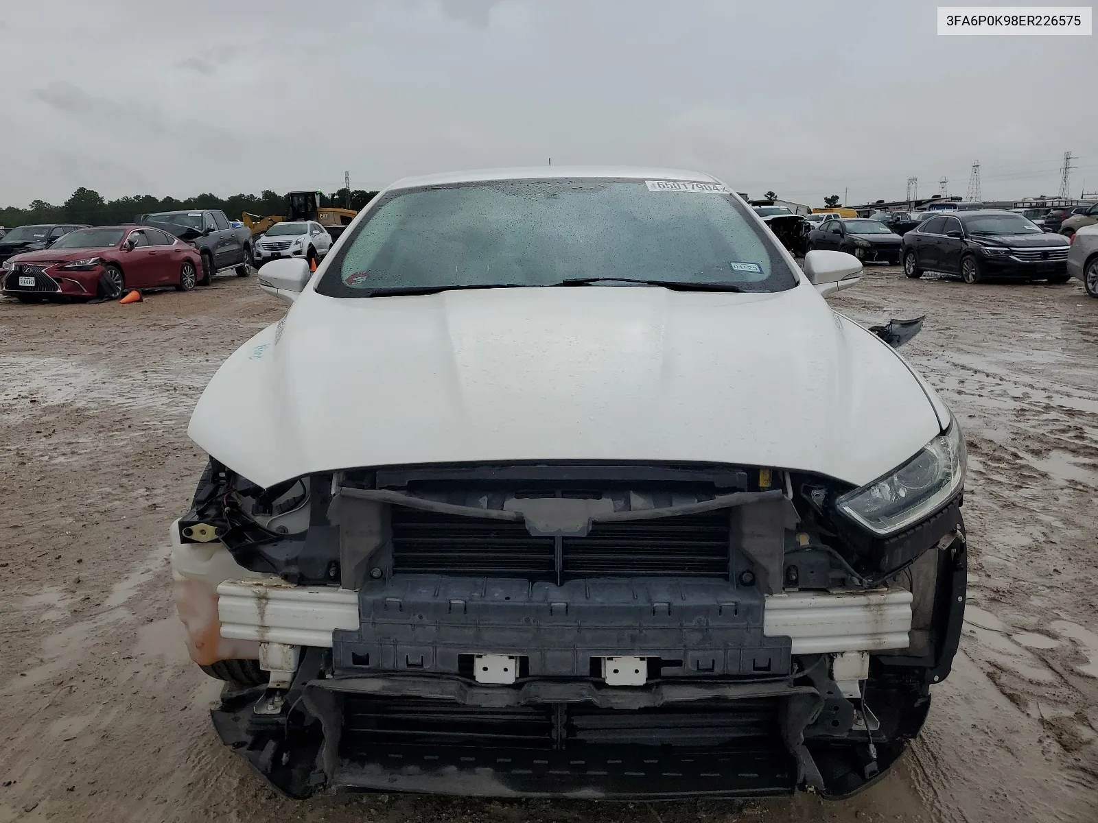 3FA6P0K98ER226575 2014 Ford Fusion Titanium