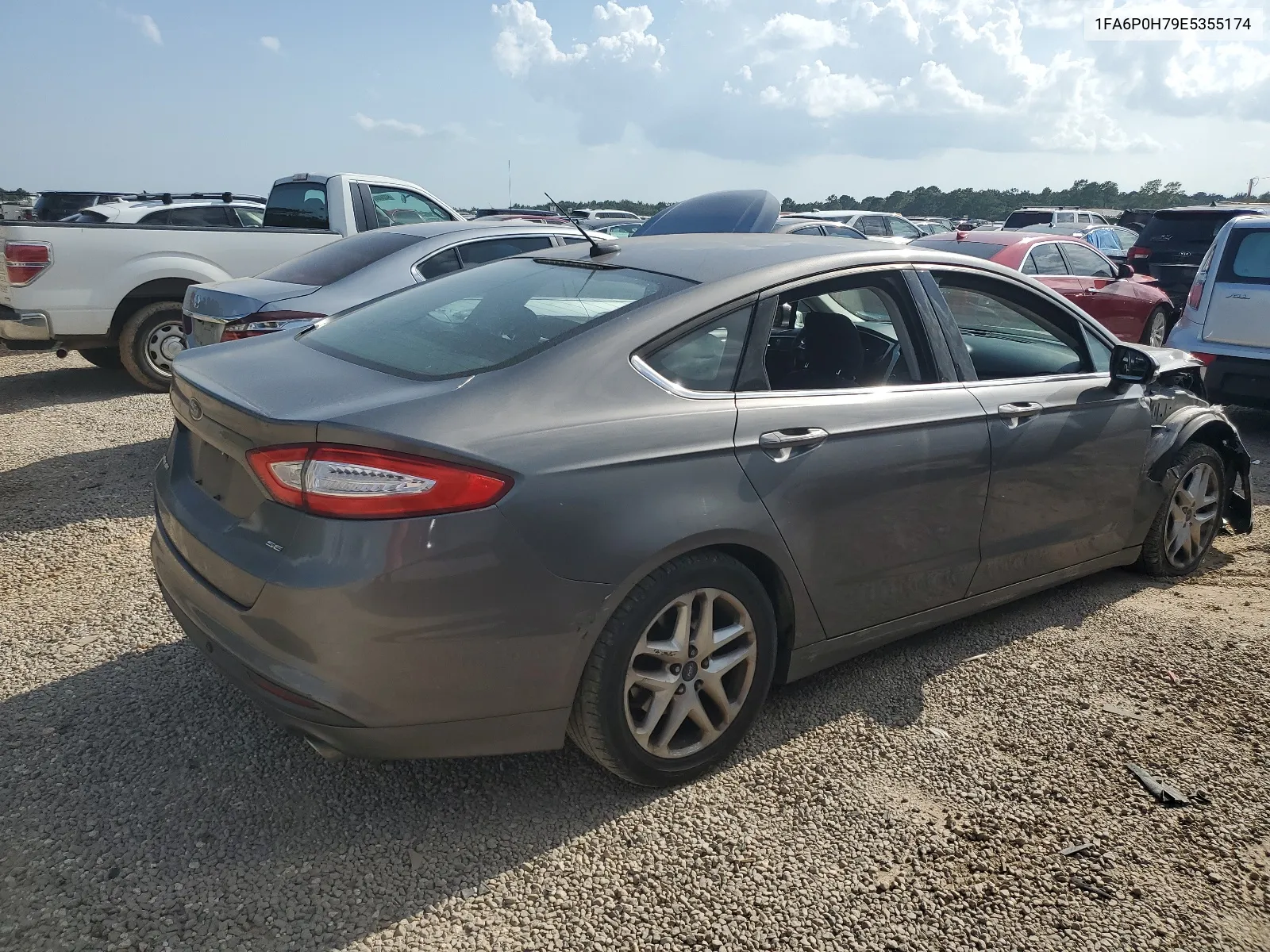 2014 Ford Fusion Se VIN: 1FA6P0H79E5355174 Lot: 65180014