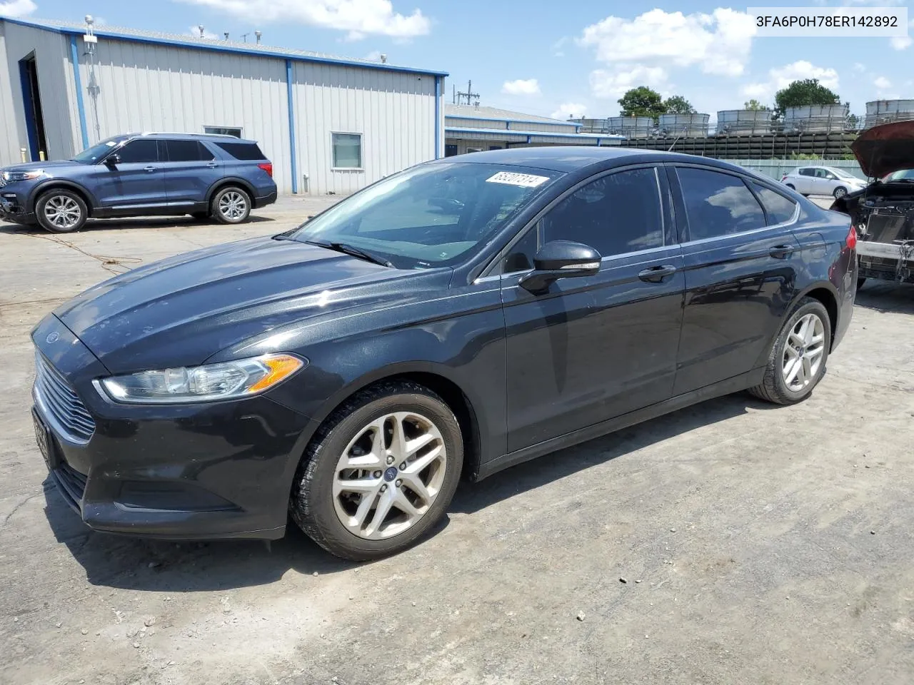 2014 Ford Fusion Se VIN: 3FA6P0H78ER142892 Lot: 65207314