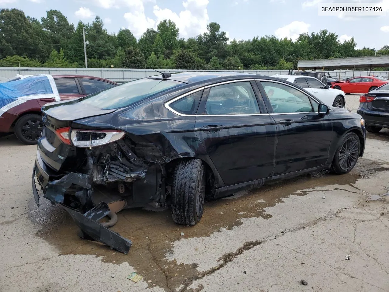 2014 Ford Fusion Se VIN: 3FA6P0HD5ER107426 Lot: 65471194