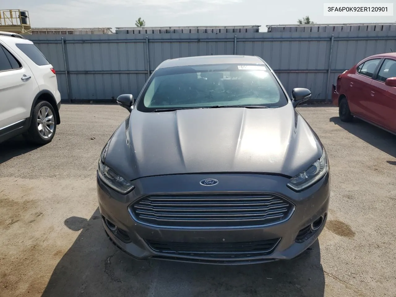 2014 Ford Fusion Titanium VIN: 3FA6P0K92ER120901 Lot: 65543694